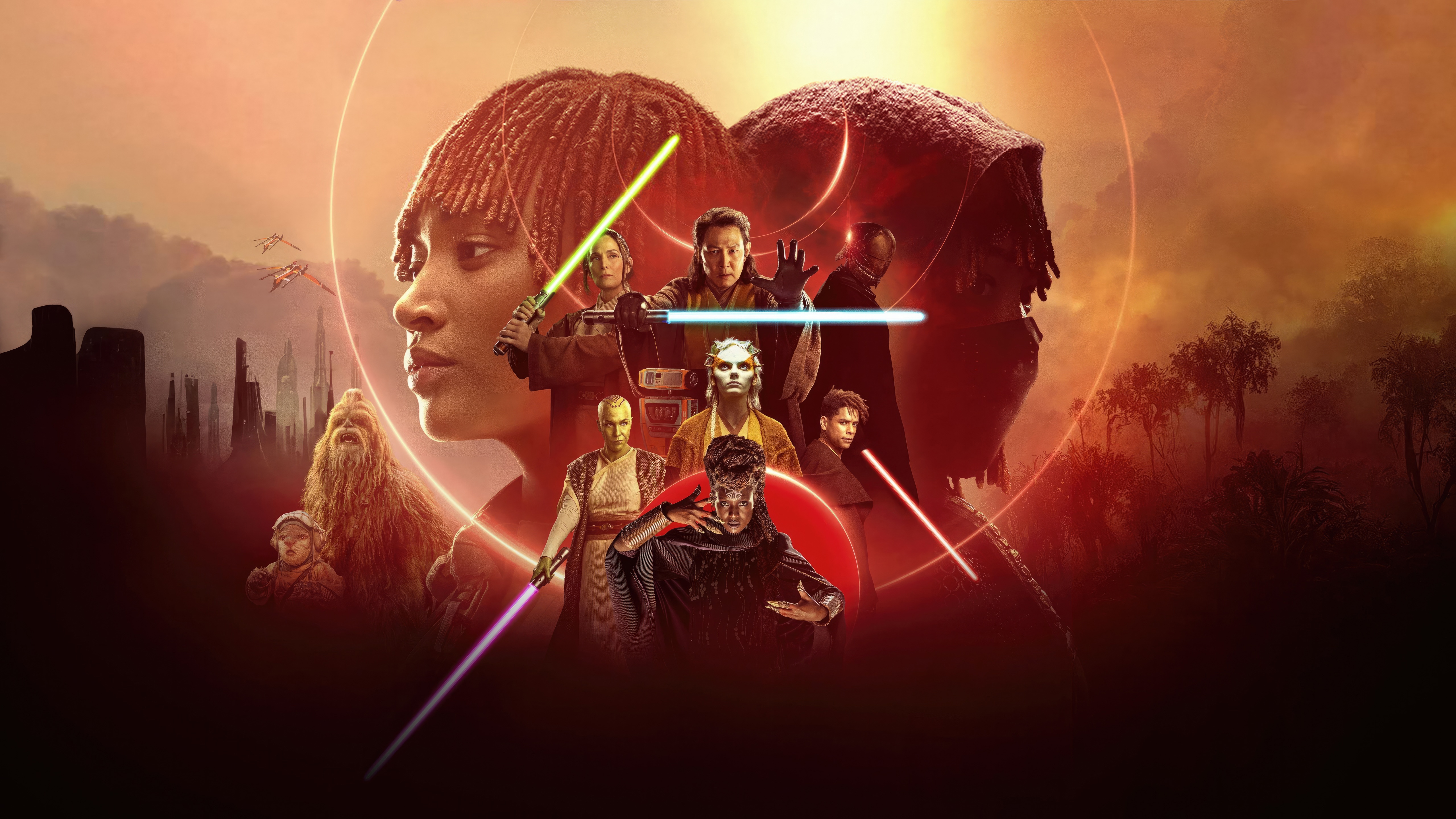 The Acolyte 2024 Star Wars Poster HD Wallpaper