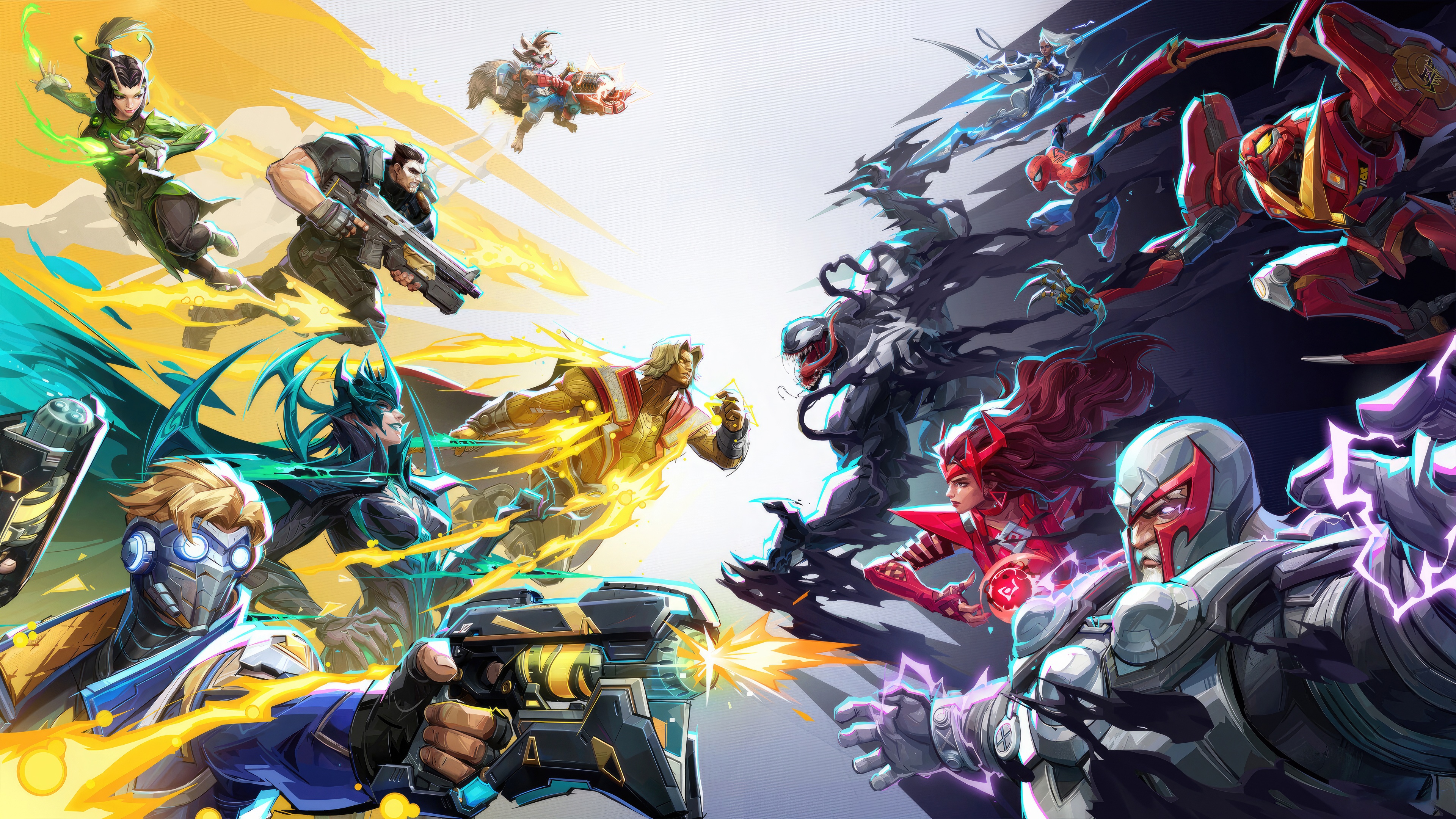 Marvel Rivals Game 2024 Characters Clash HD Wallpaper