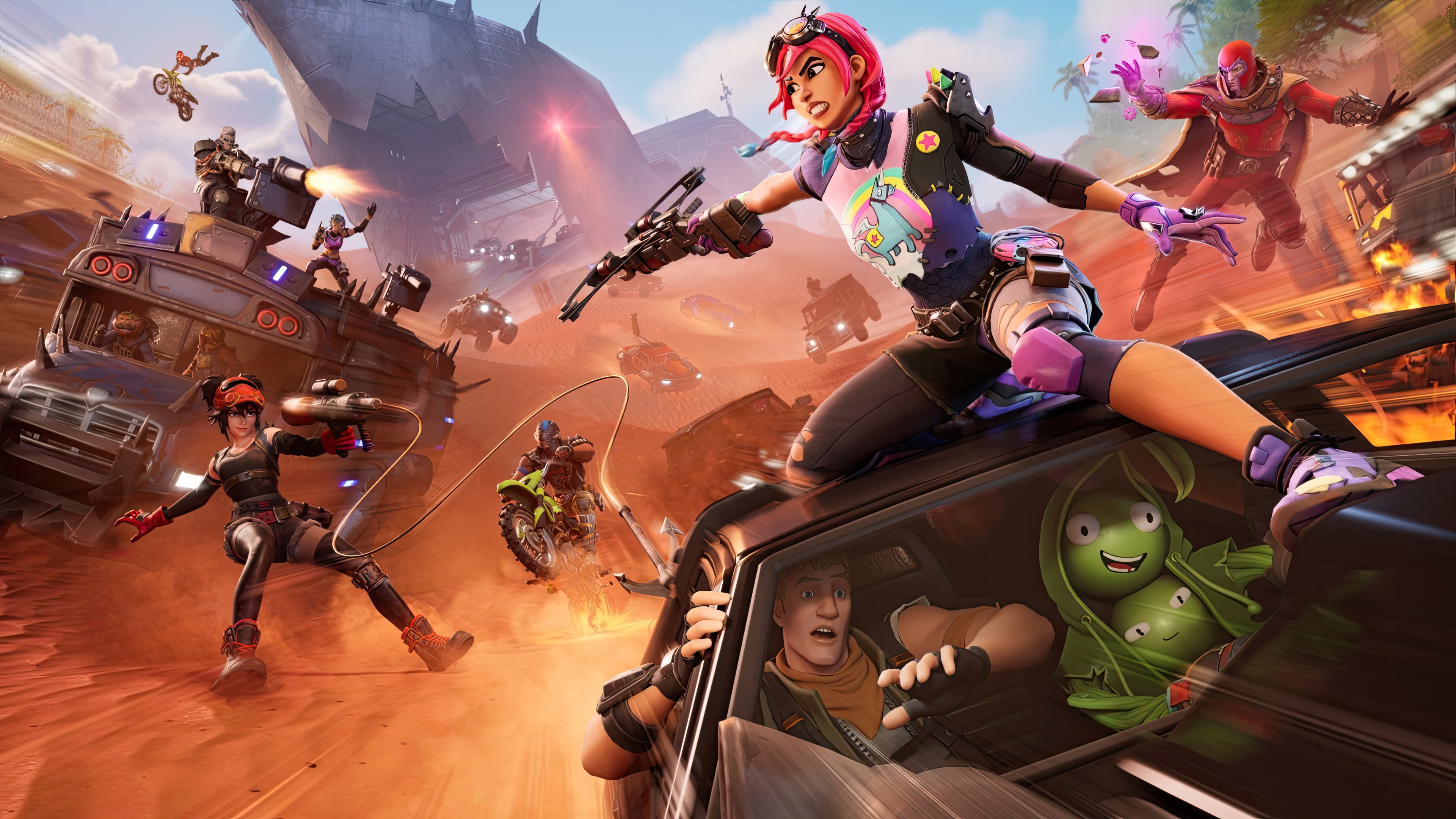 Fortnite Battle Royale Chapter 5 Season 3 Wrecked HD Wallpaper