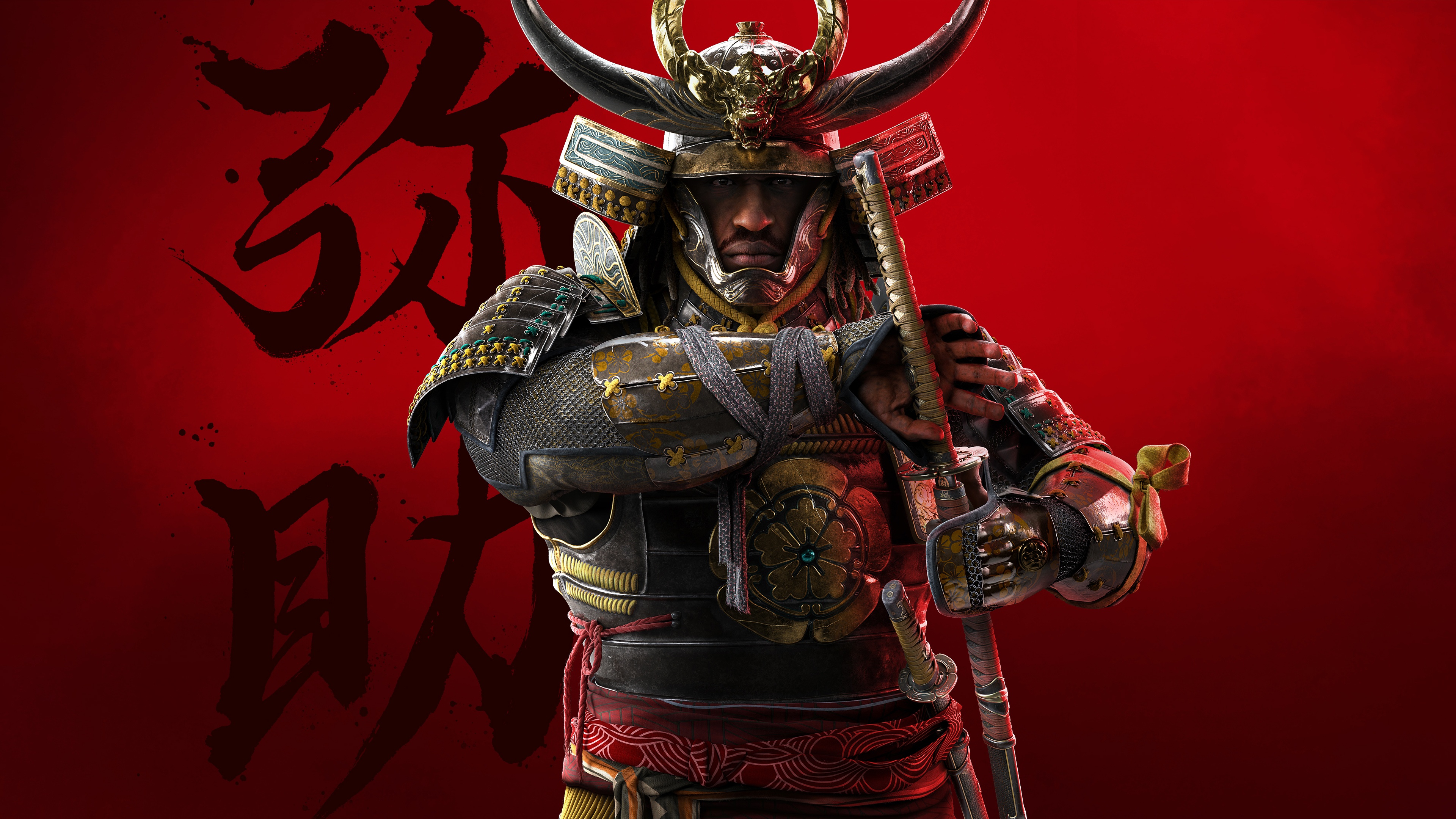 Yasuke from Assassin's Creed Shadows HD Wallpaper