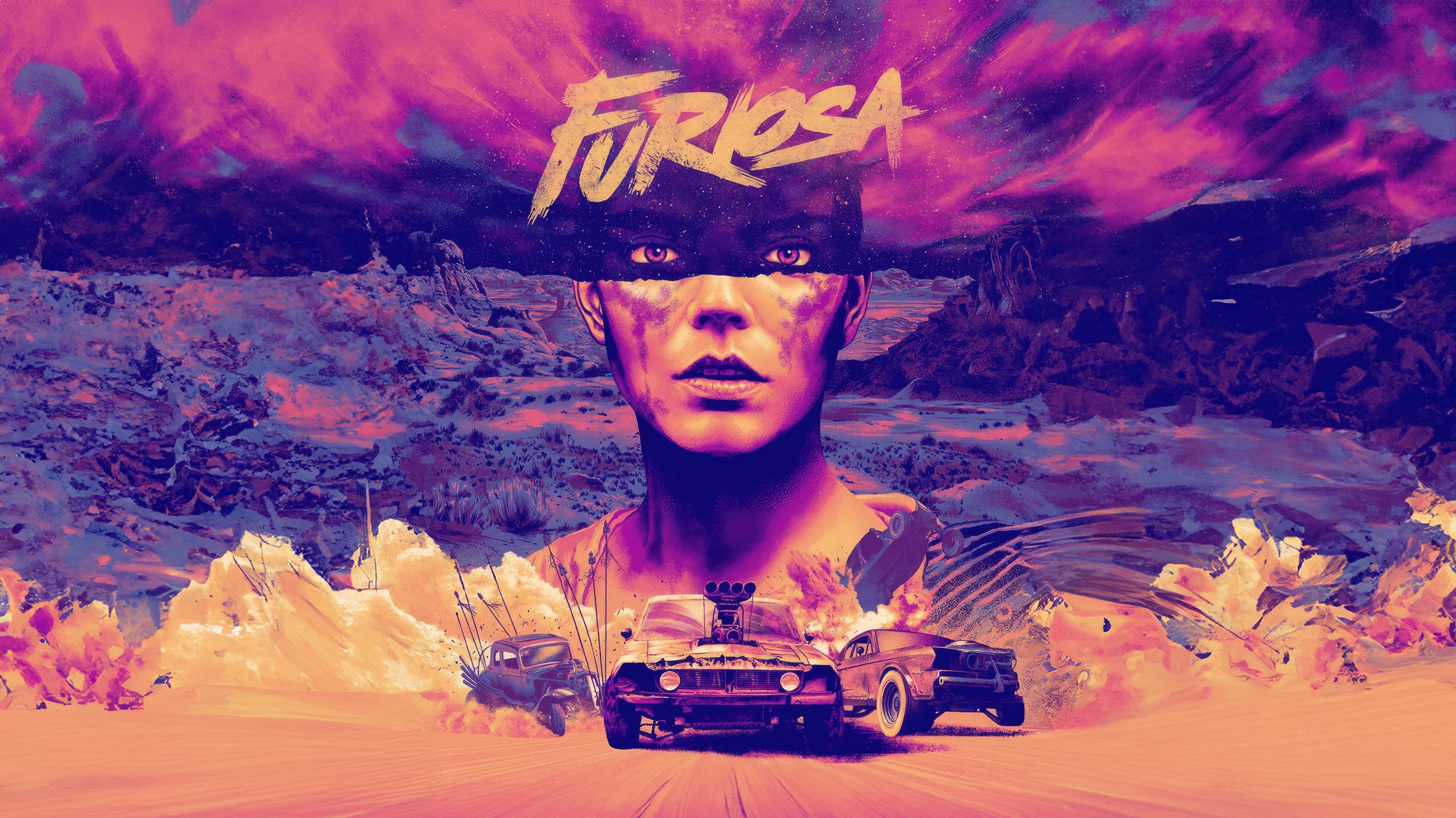 Furiosa A Mad Max Saga Artwork HD Wallpaper
