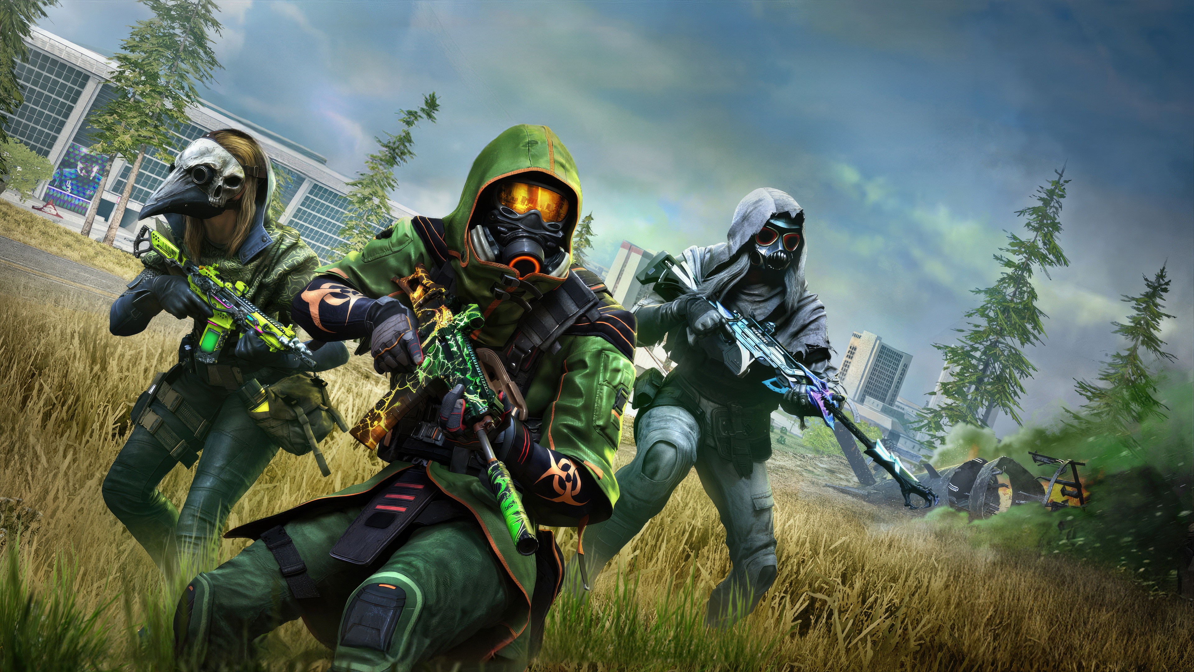Call of Duty Mobile Warzone Season 4 Characters HD Wallpaper