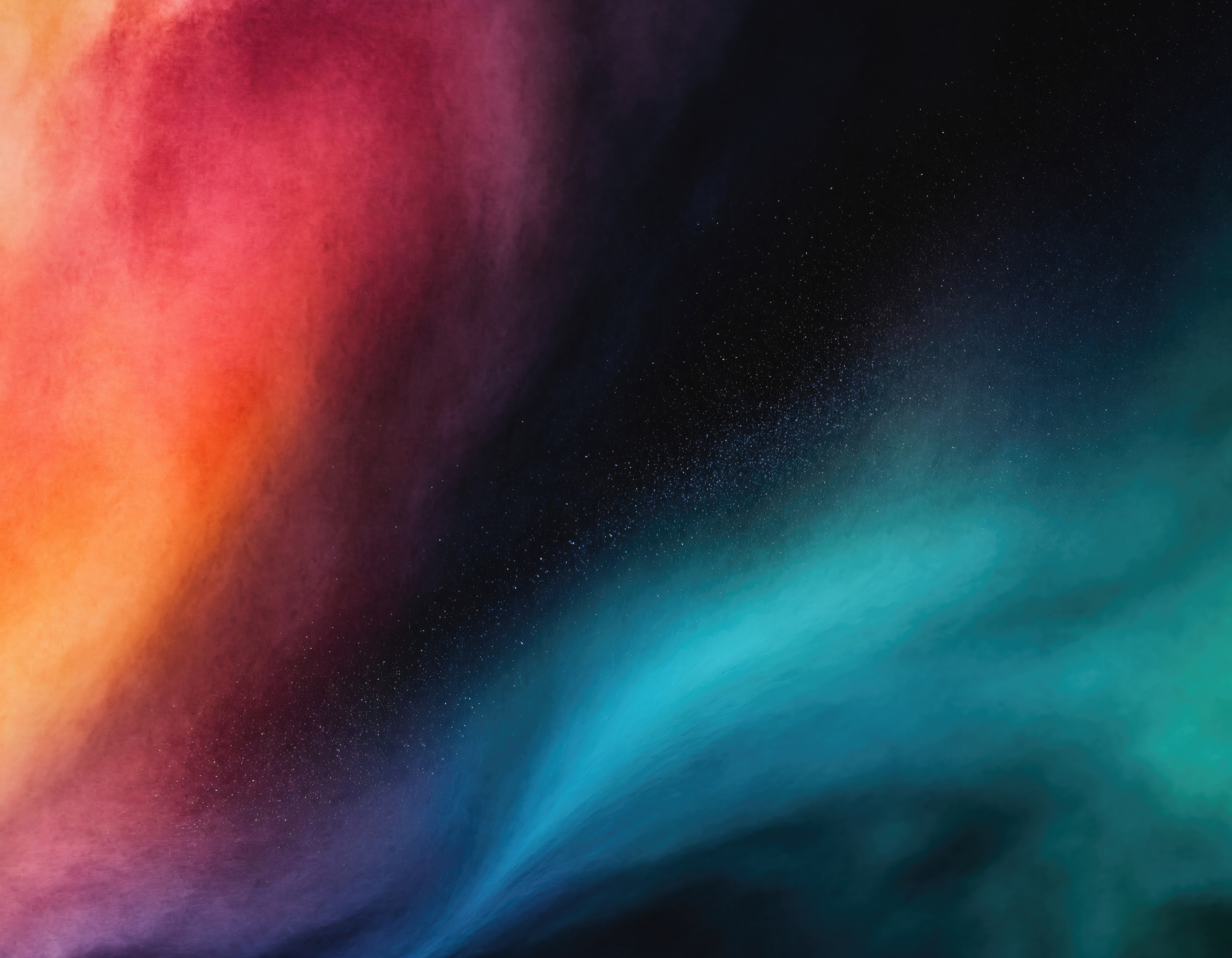 Colorful abstract smoke and dust particles HD Wallpaper