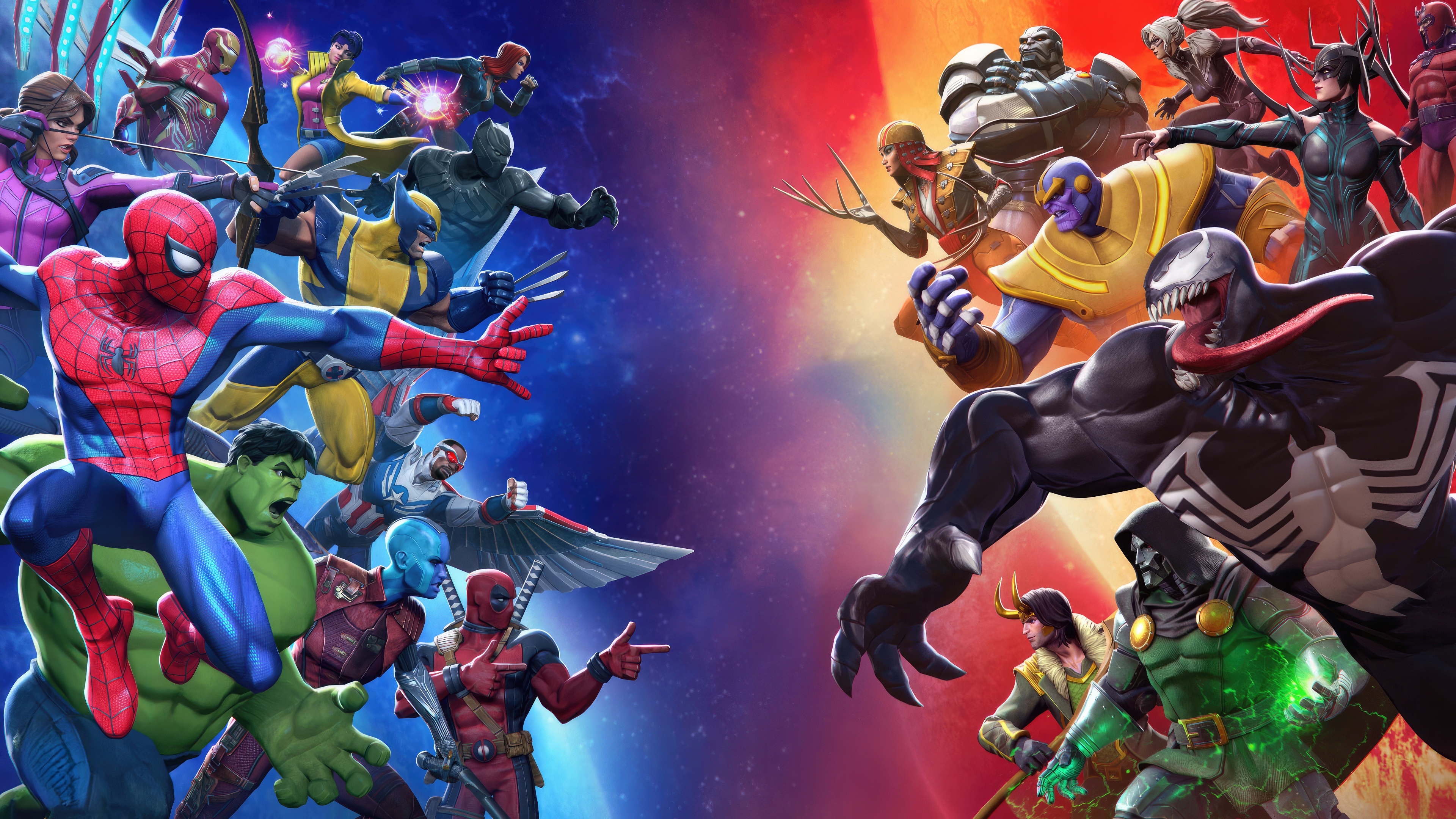 Marvel Contest of Champions Characters Battle HD Wallpaper