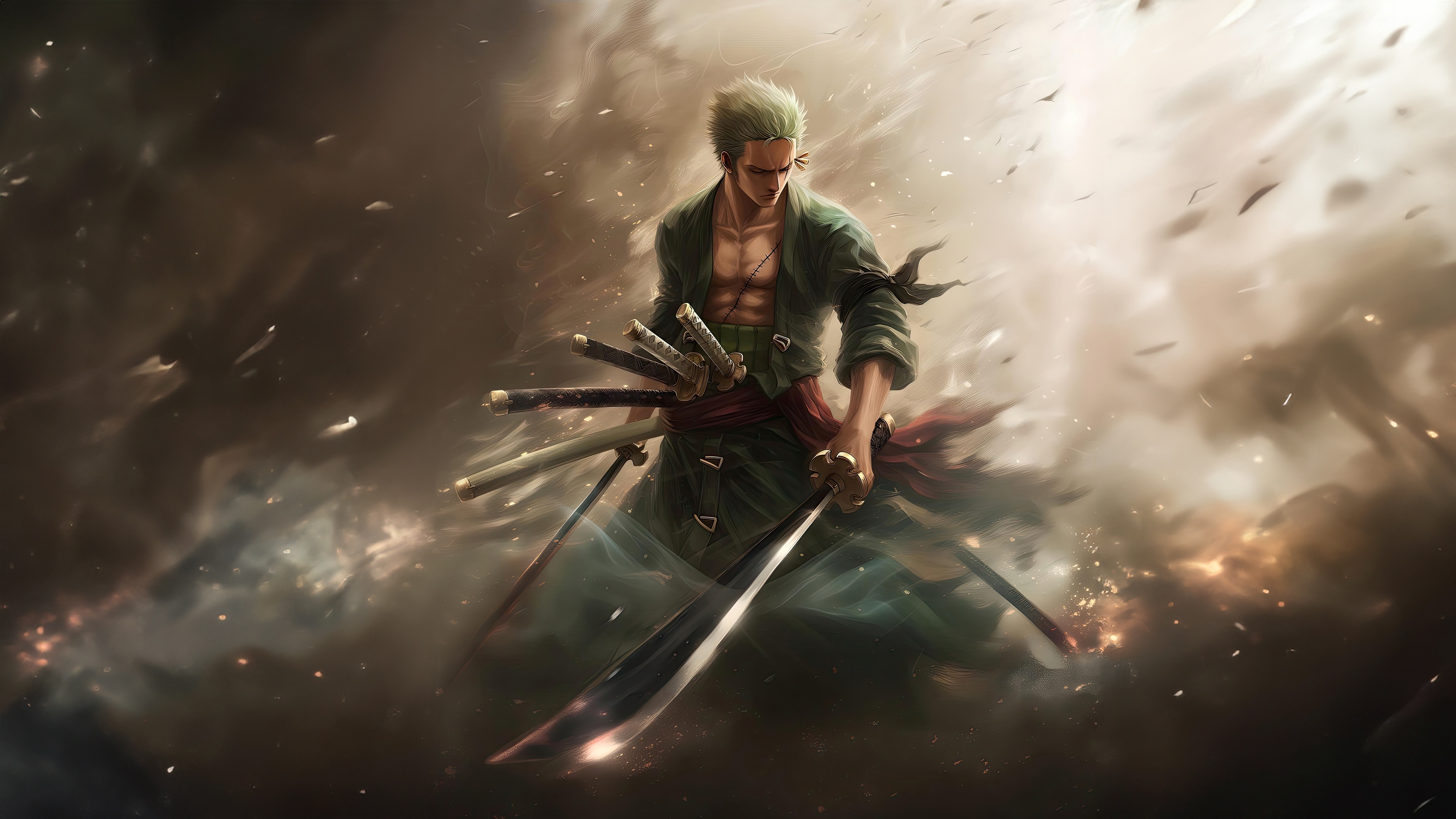 Roronoa Zoro From One Piece HD Wallpaper