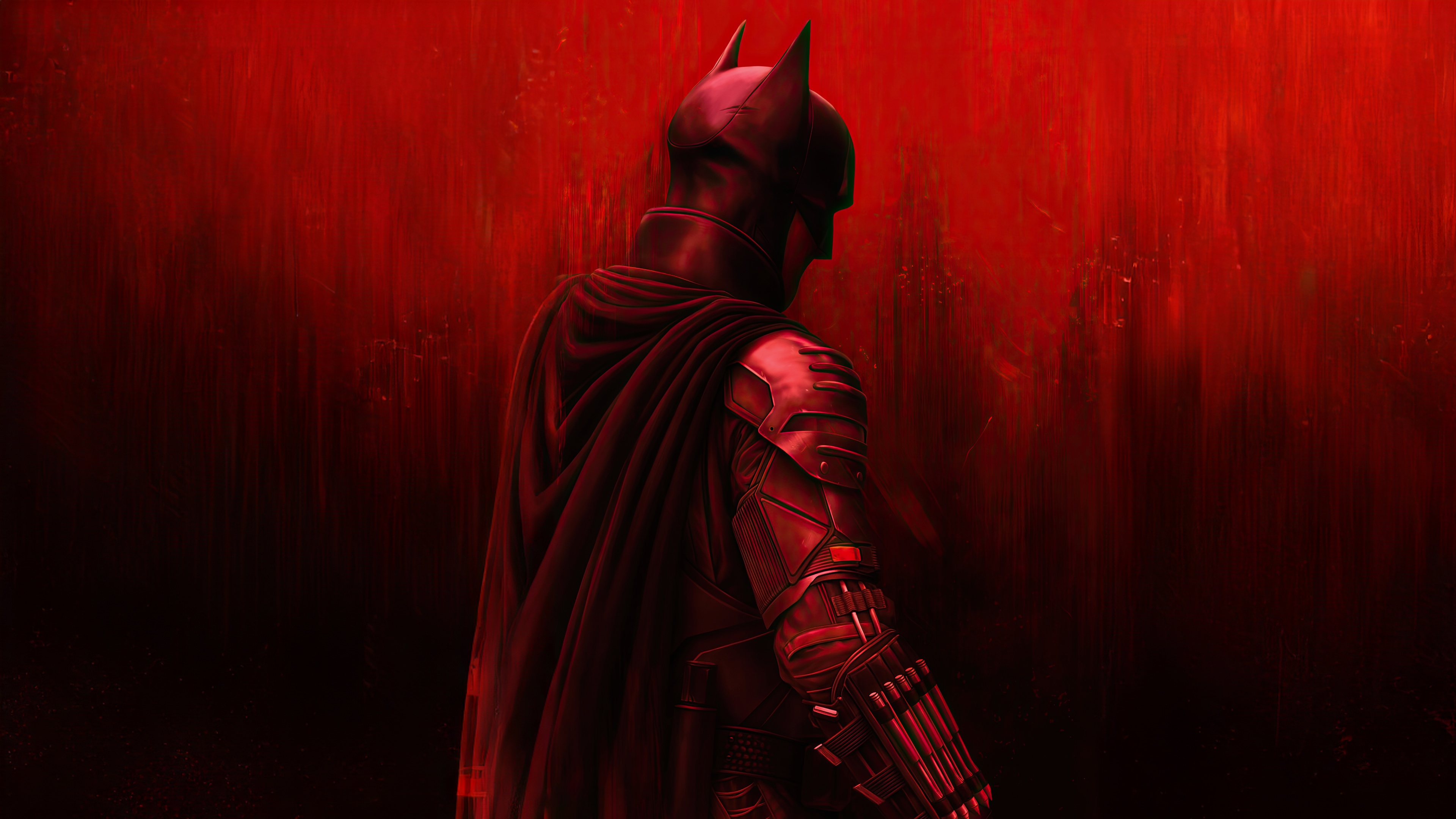 The Batman in Red HD Wallpaper