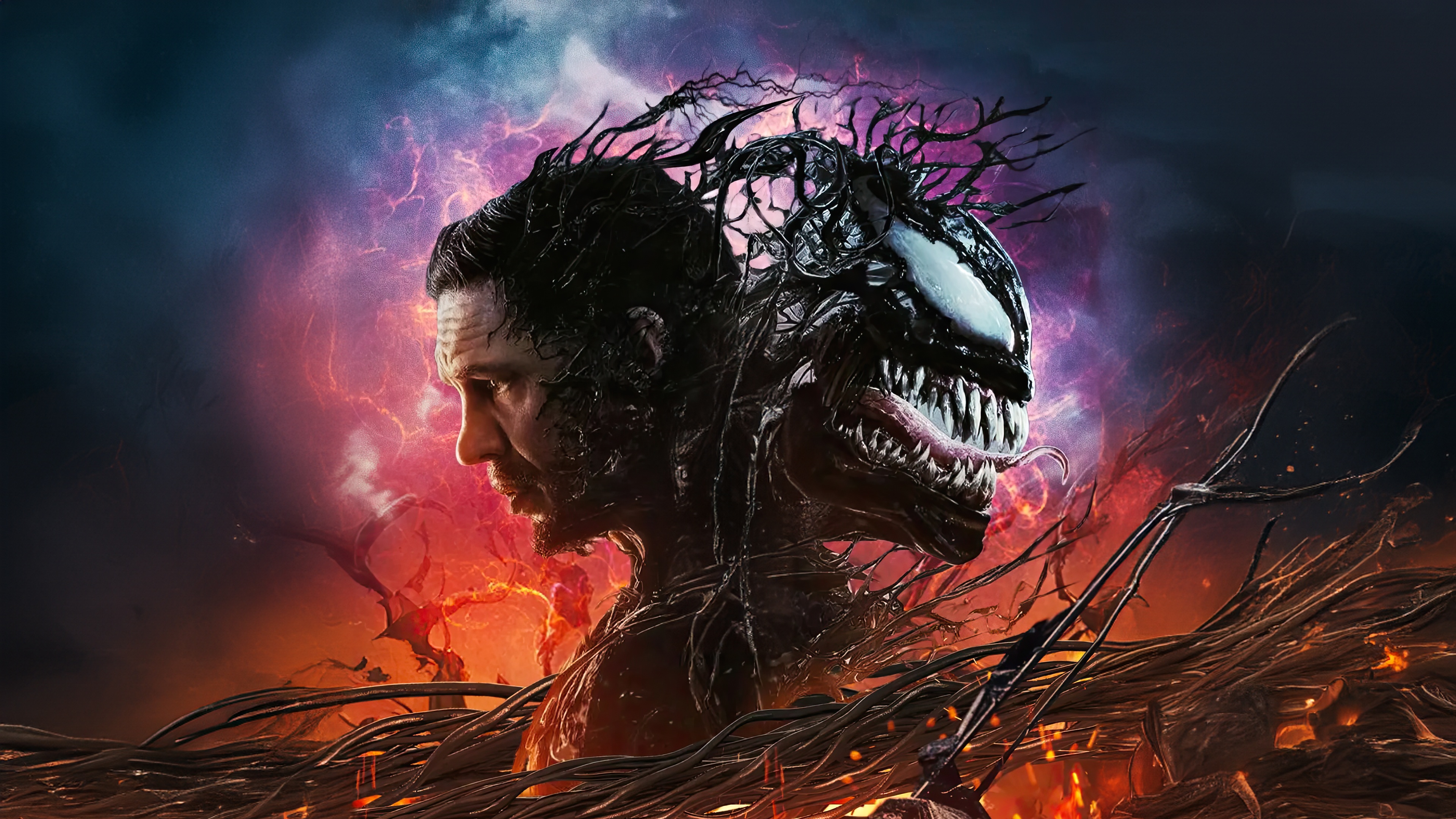 Venom and Eddie Brock from Venom The Last Dance HD Wallpaper