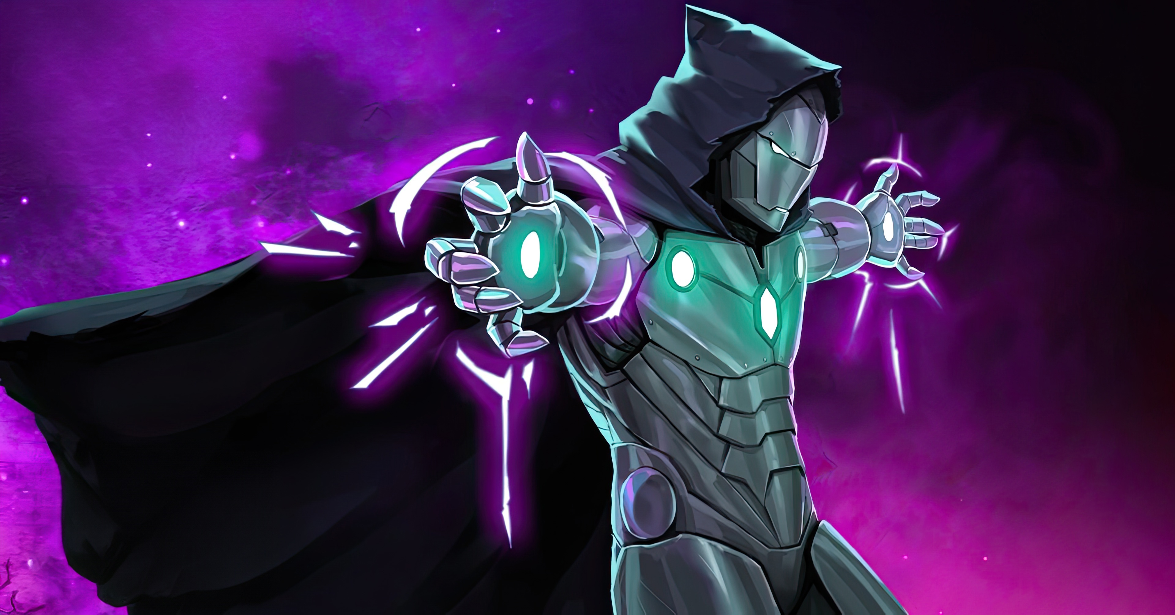 Doctor Doom In Marvel Puzzle Quest HD Wallpaper