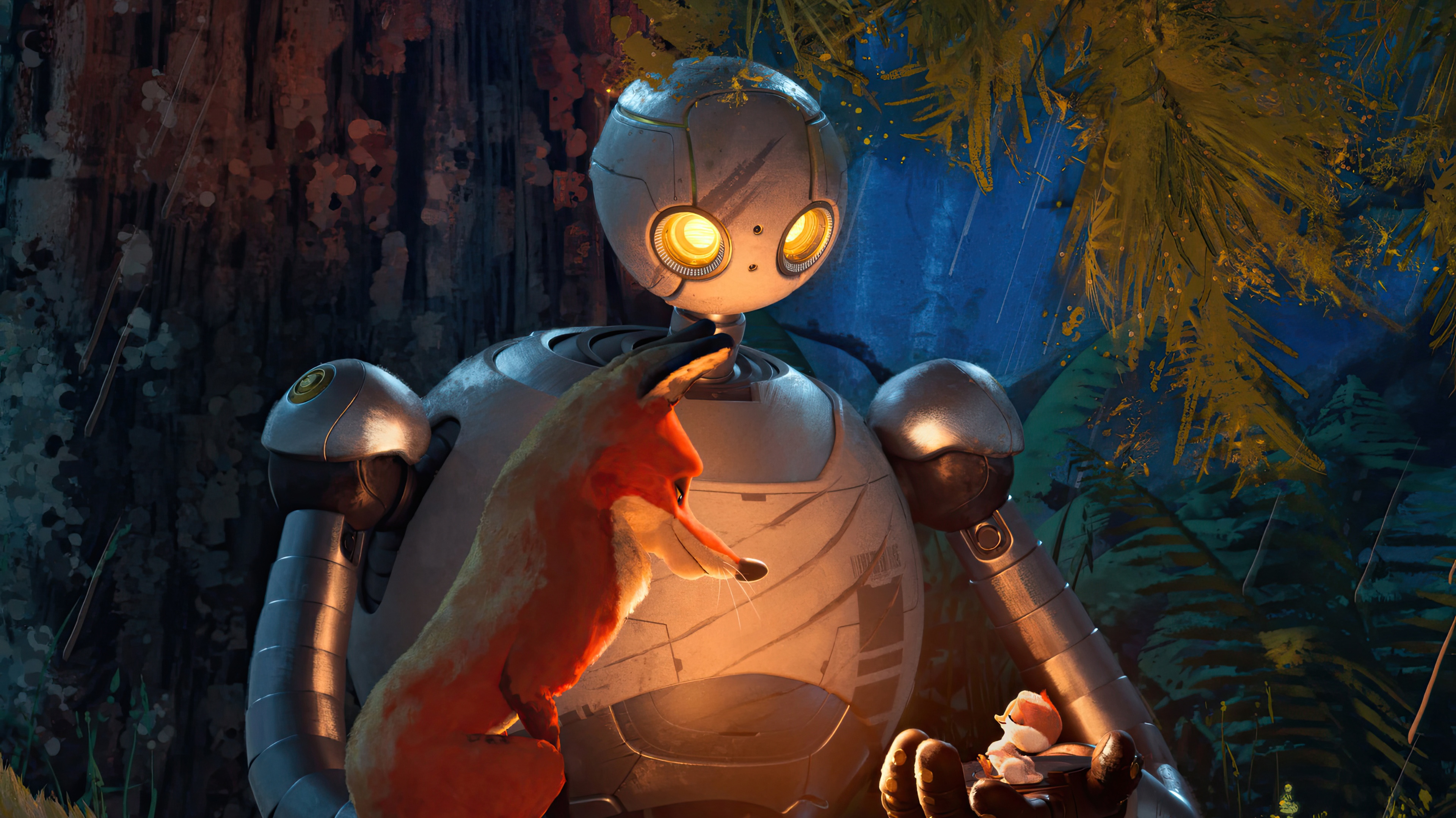 The Wild Robot 2024 HD Wallpaper