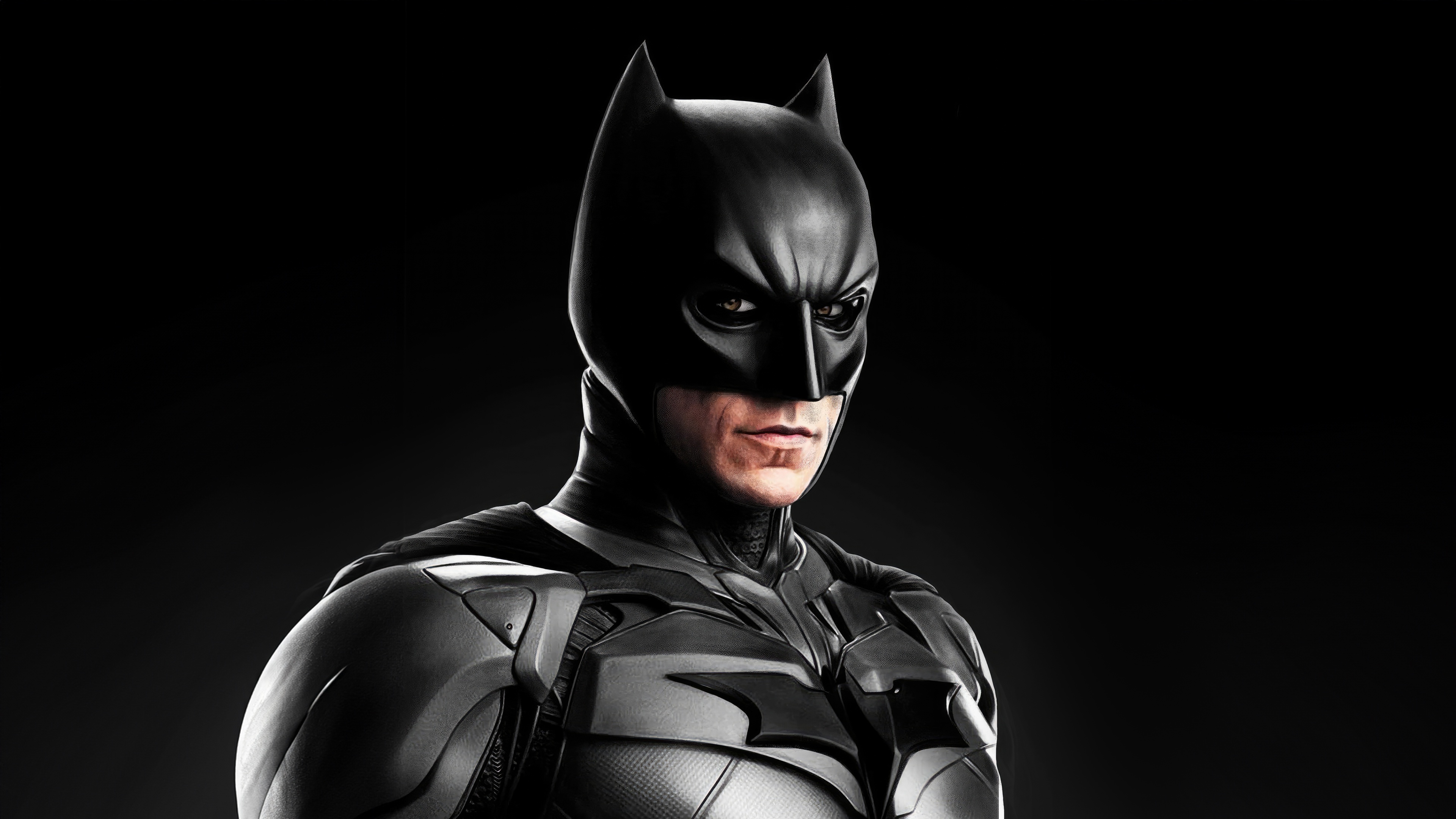 Batman in his suit HD Wallpaper