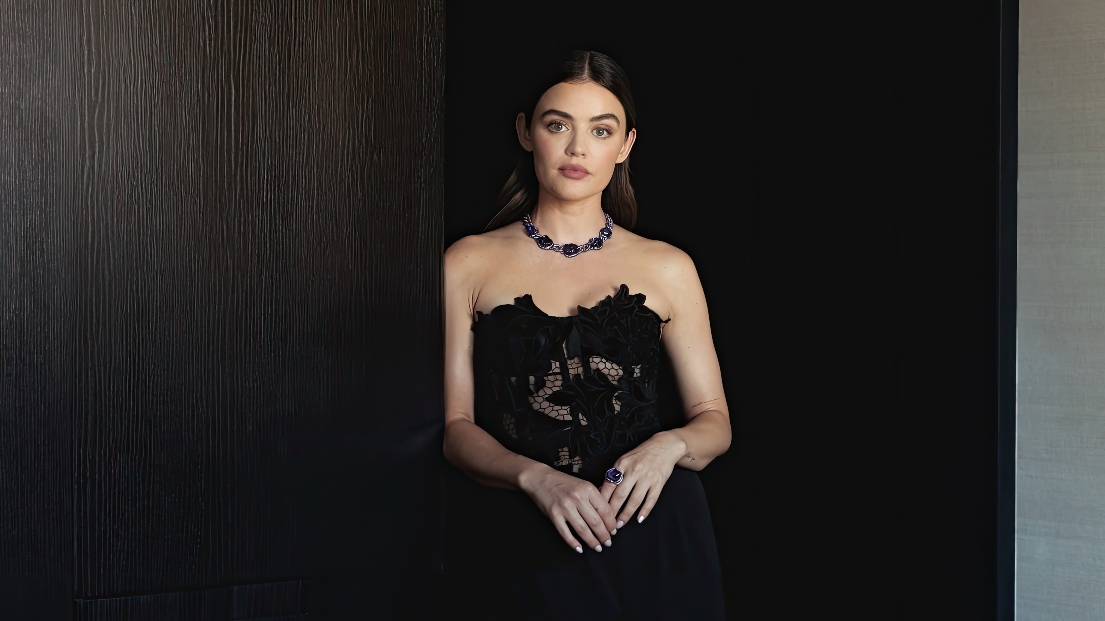 Lucy Hale in Vogue Germany June 2024 HD Wallpaper
