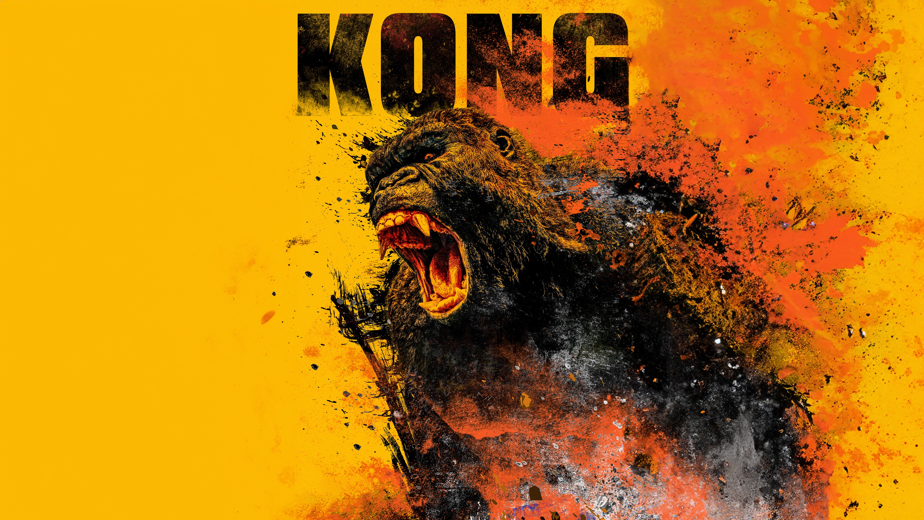 Kong from Godzilla X Kong The New Empire HD Wallpaper