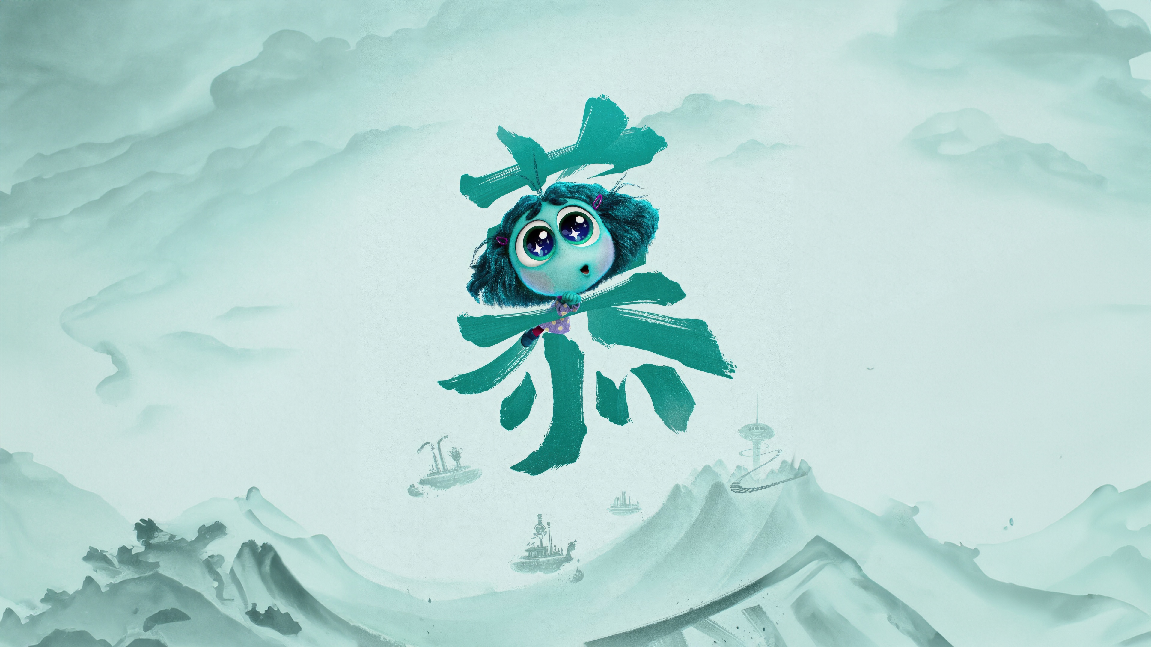 Envy In Inside Out 2 Movie Chinese Poster HD Wallpaper