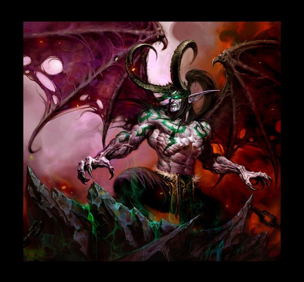 Illidan Stormrage from World of Warcraft HD Wallpaper