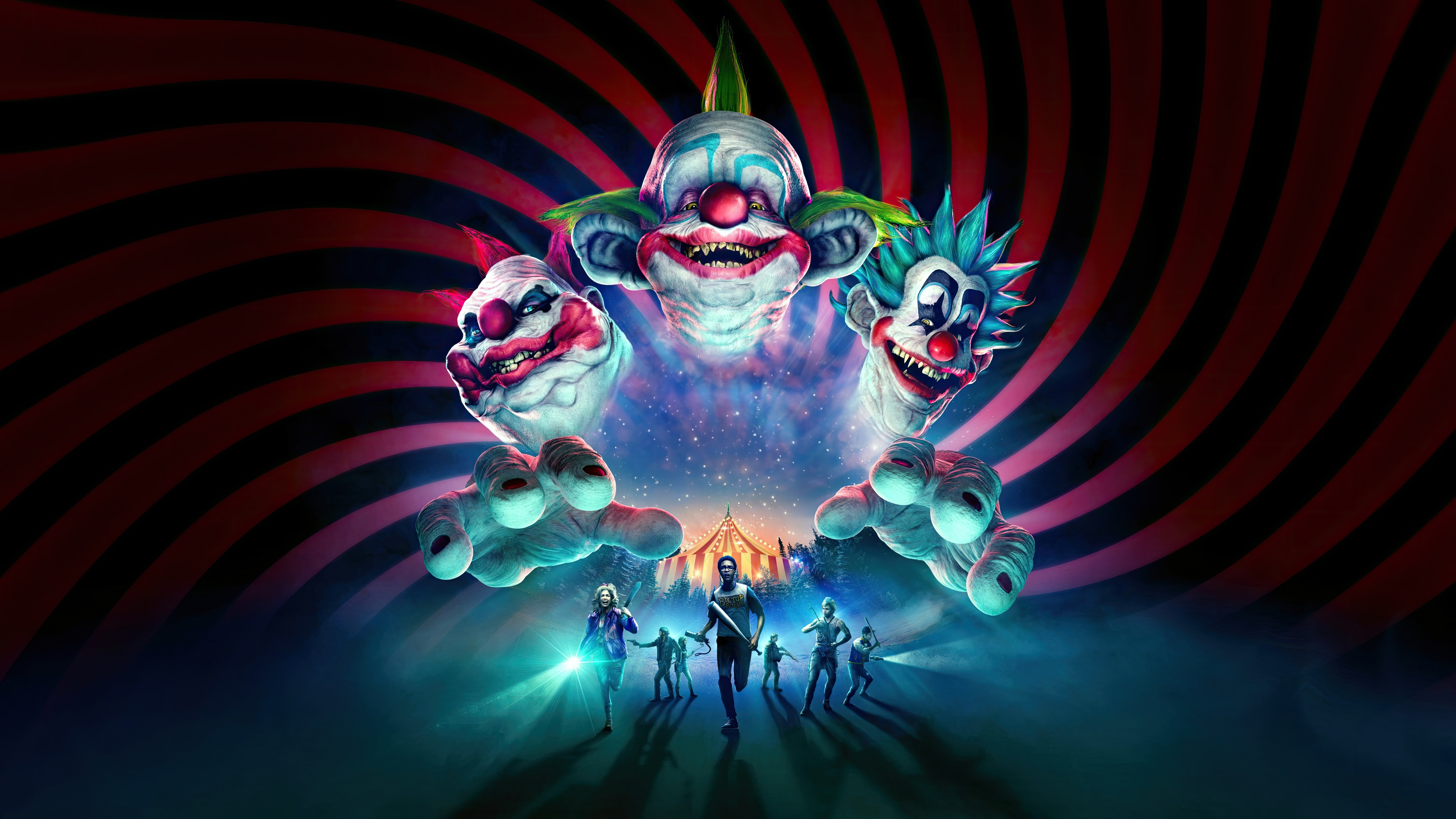 Killer Klowns From Outer Space The Game HD Wallpaper