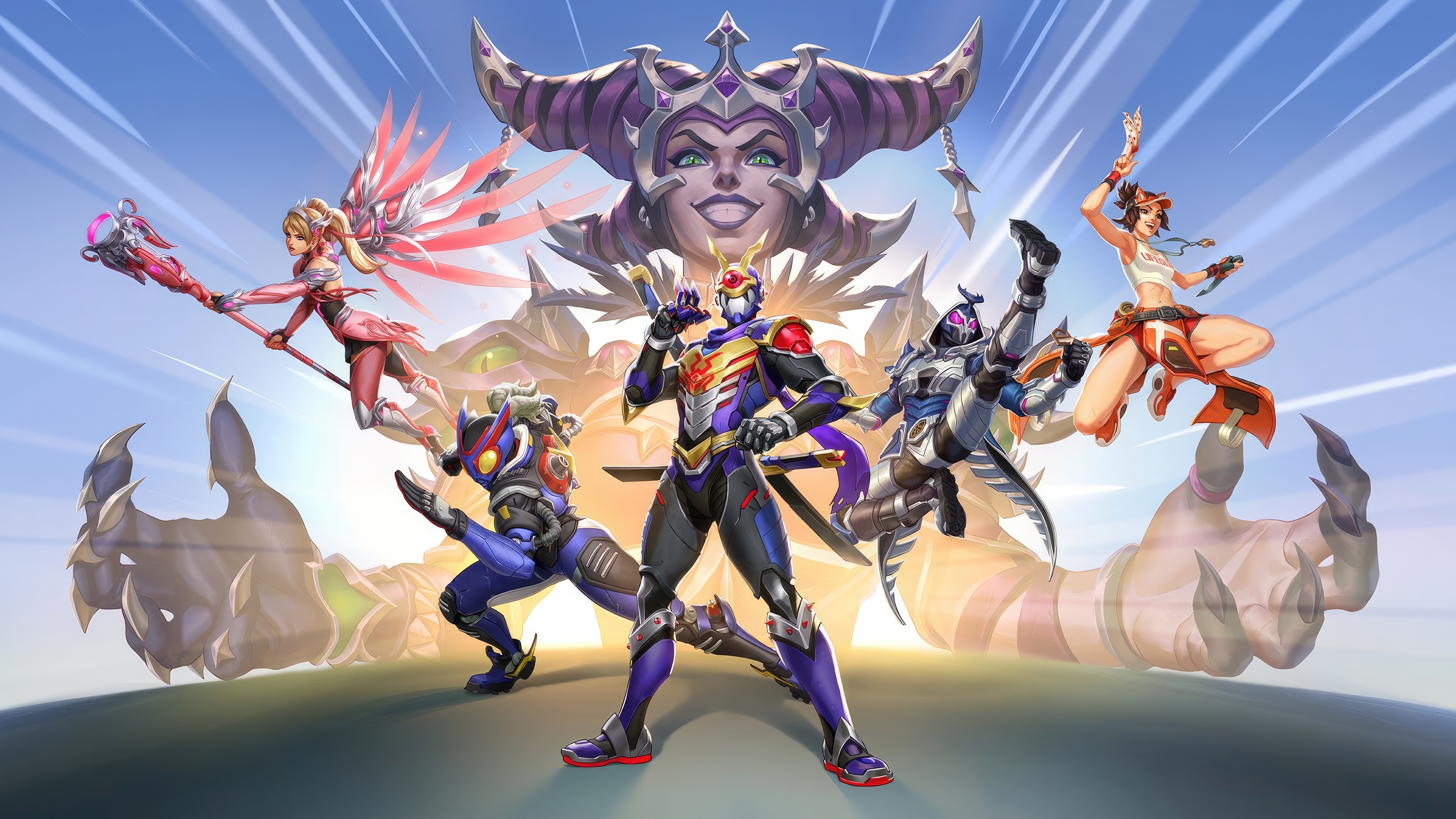 Overwatch Season 11 Characters HD Wallpaper