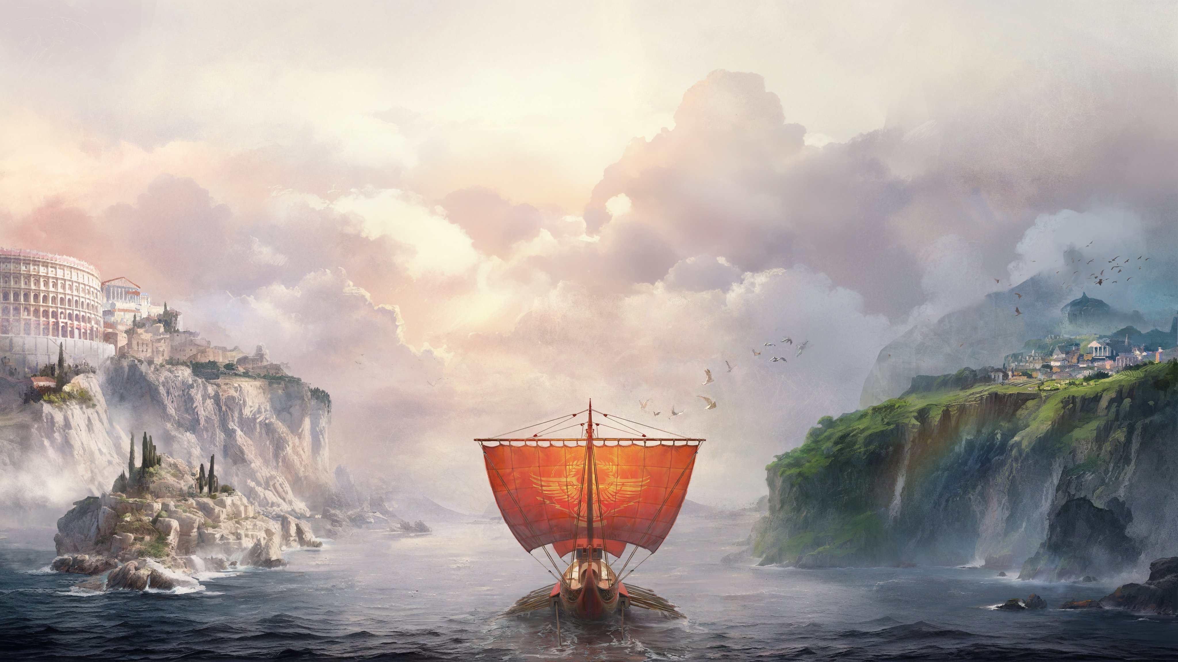 Anno 117: Pax Romana Game Art HD Wallpaper