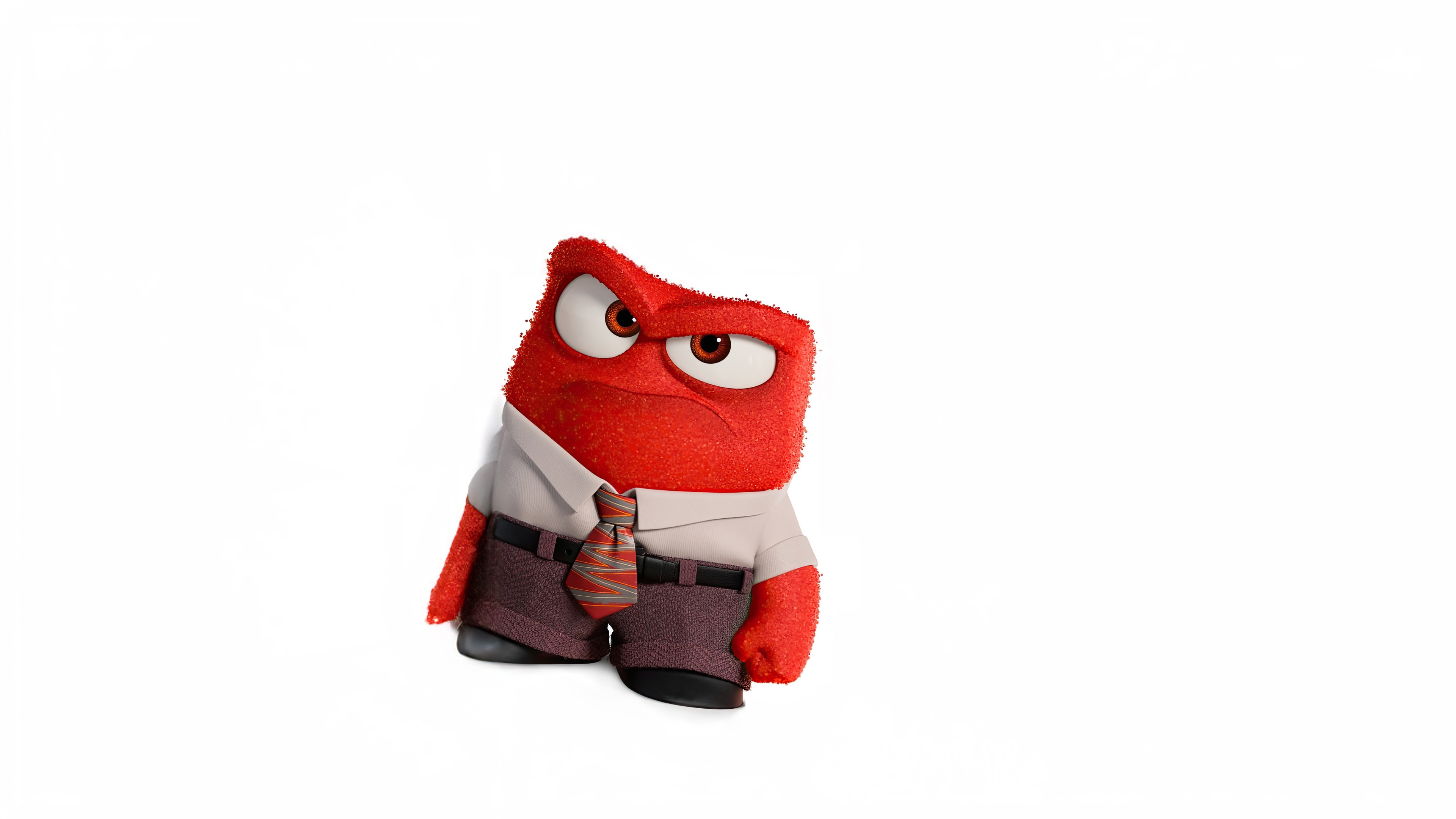 Anger from Inside Out 2 Movie HD Wallpaper