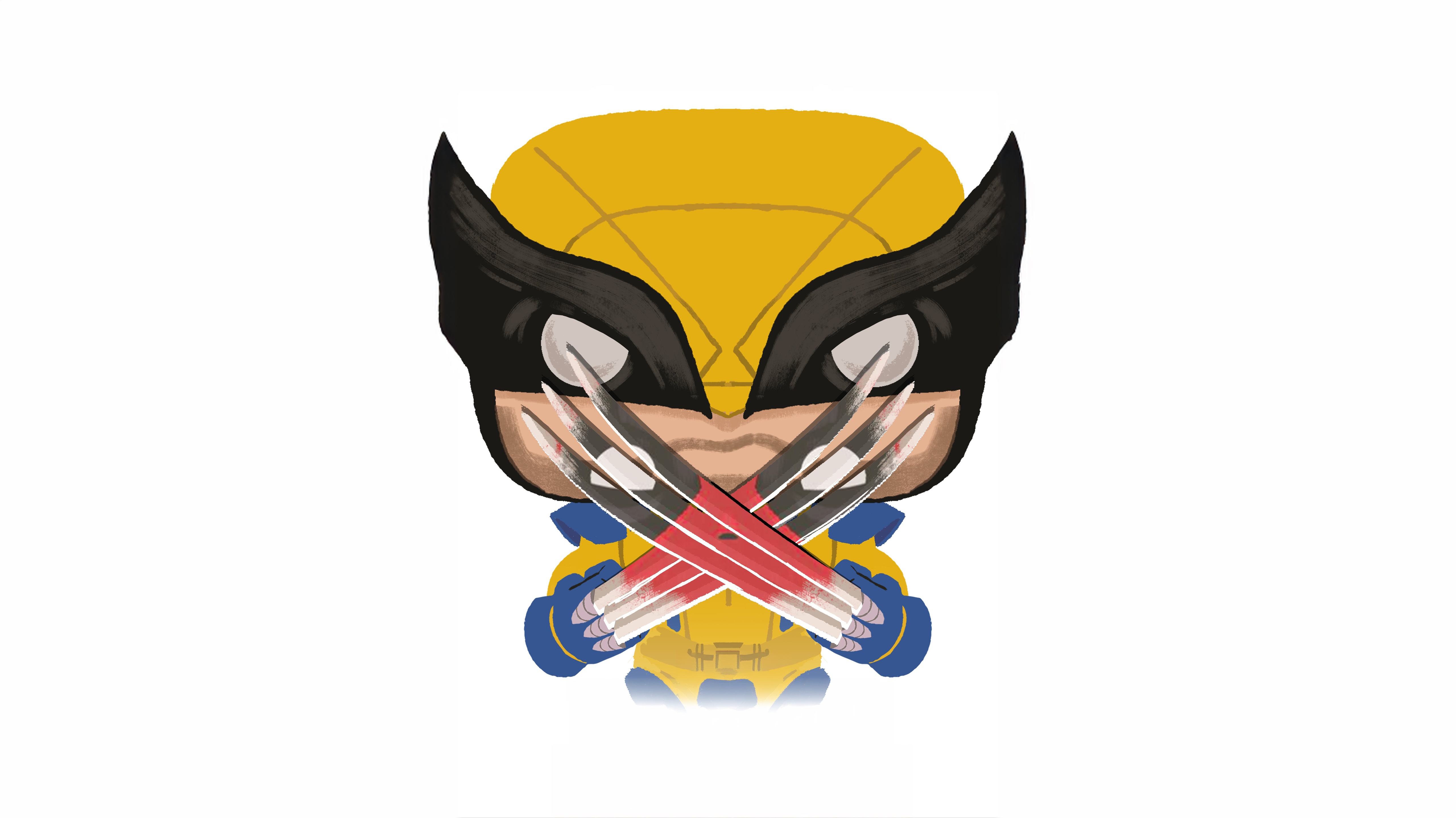 Funko Wolverine with Claws HD Wallpaper