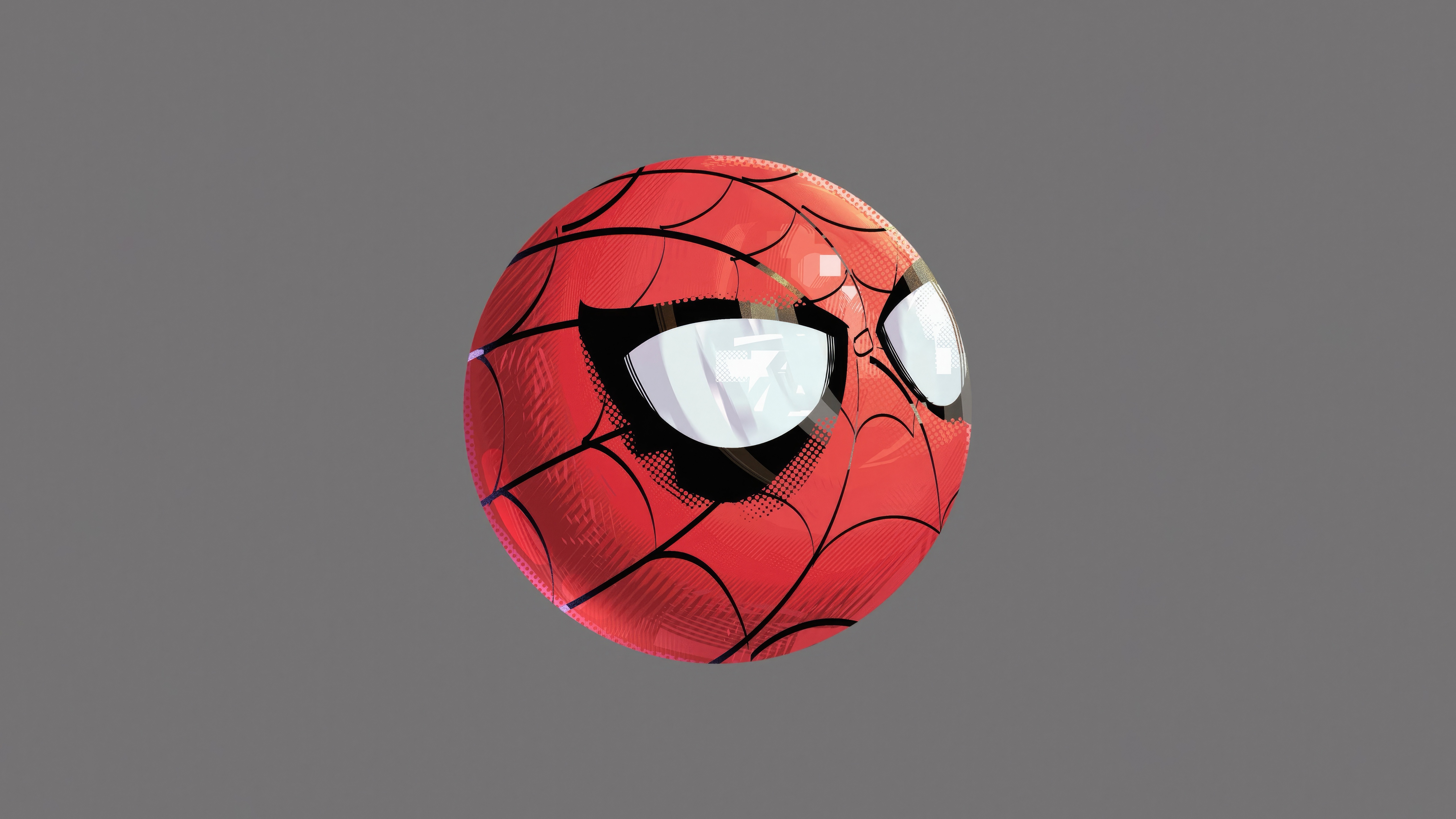 Spiderman Circle Doodle Minimal HD Wallpaper