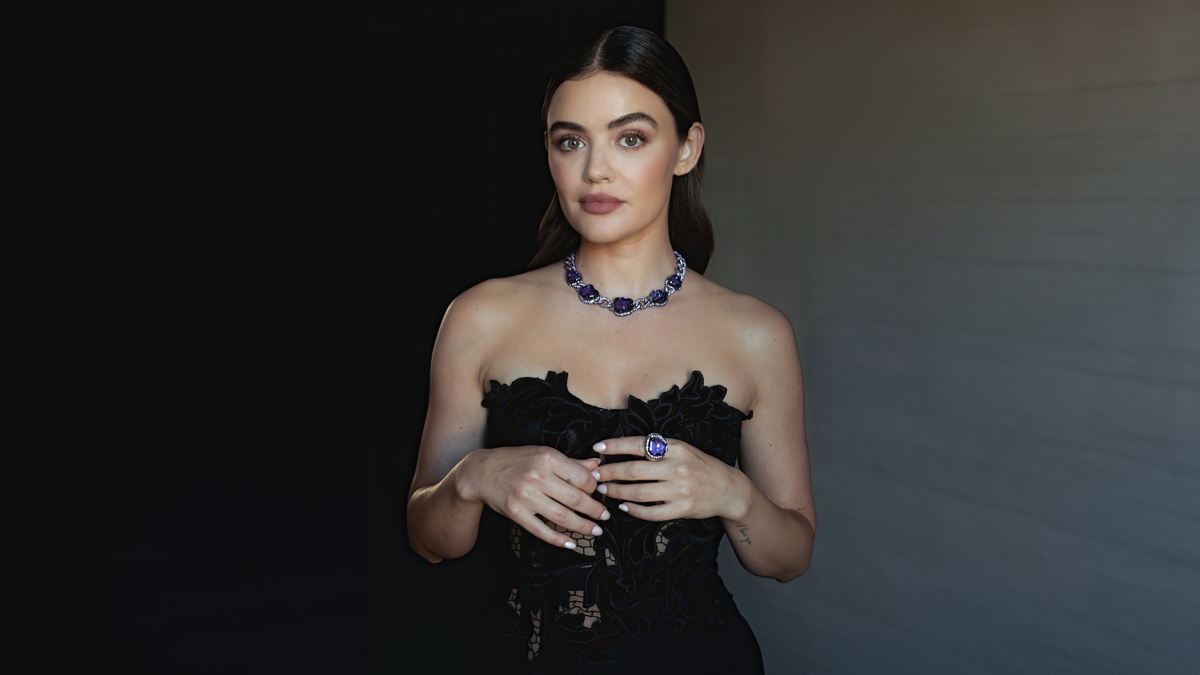 Lucy Hale in Vogue Germany 2024 HD Wallpaper