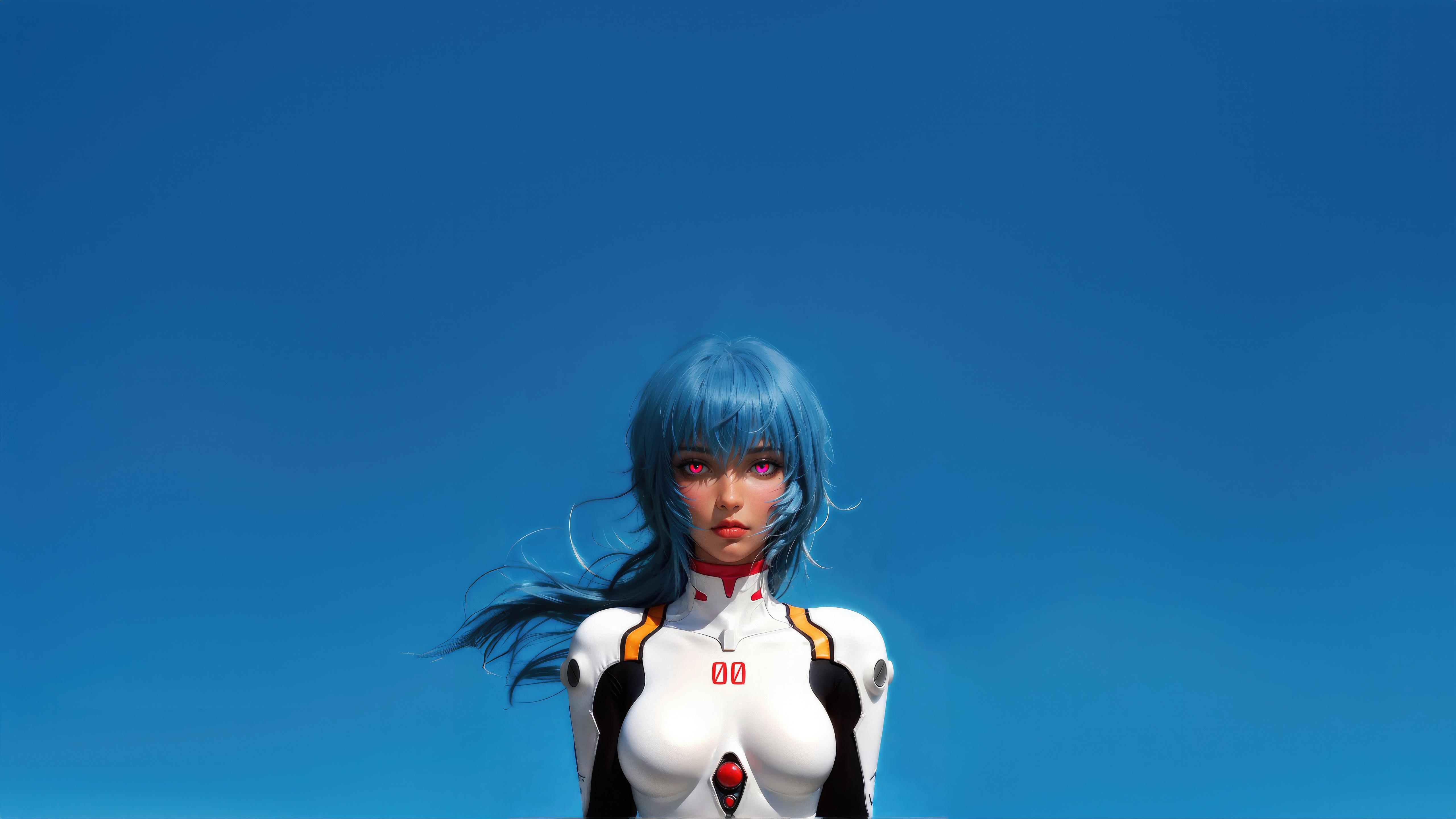 Rei Ayanami from Neon Genesis Evangelion HD Wallpaper