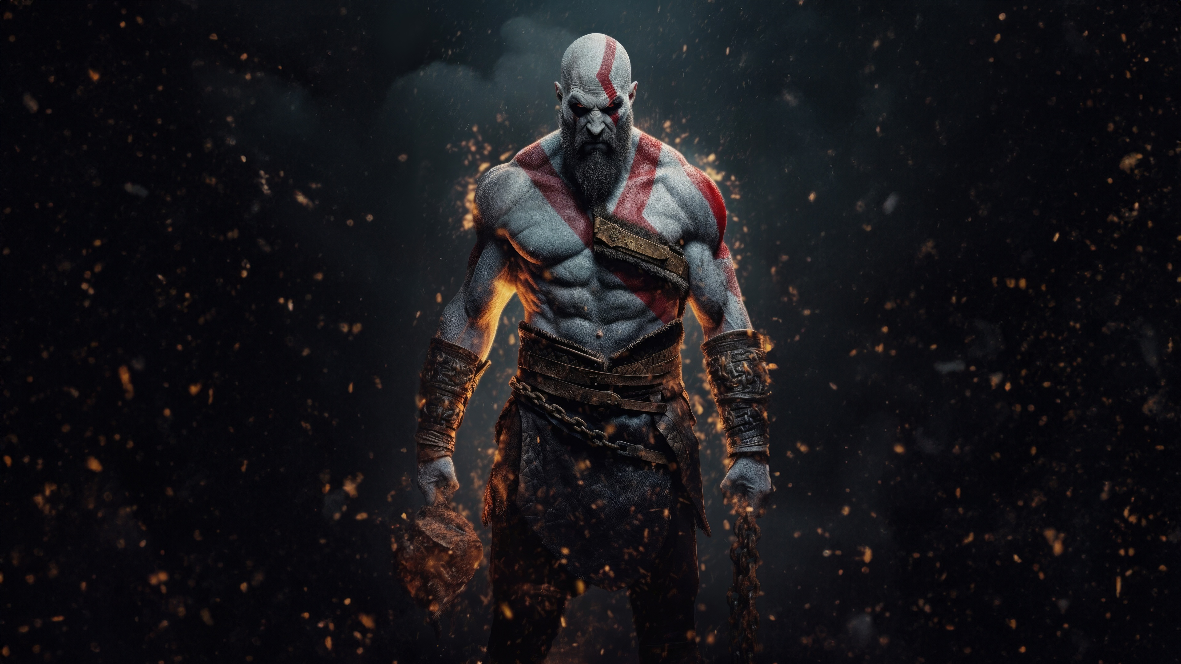 Kratos from God of War HD Wallpaper