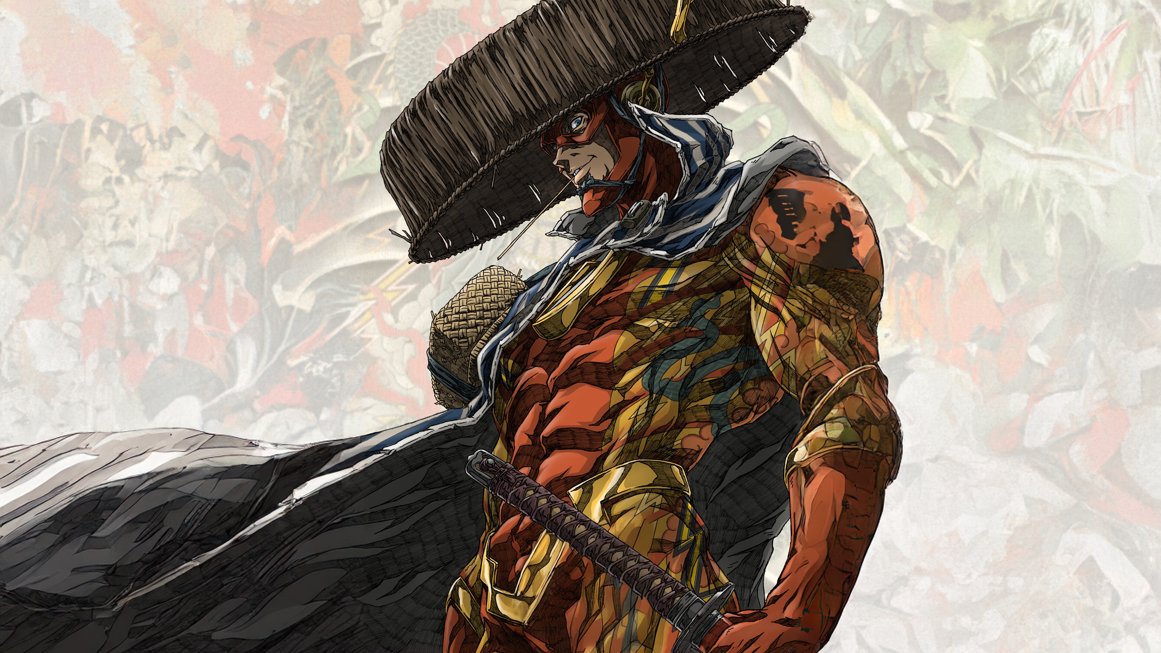 The Flash In Batman Ninja Vs Yakuza League HD Wallpaper