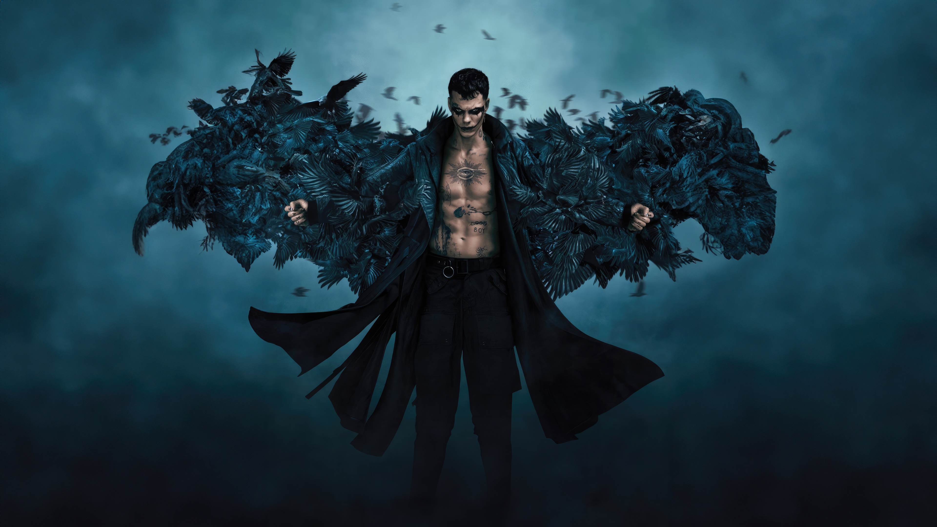 The Crow Movie Poster HD Wallpaper