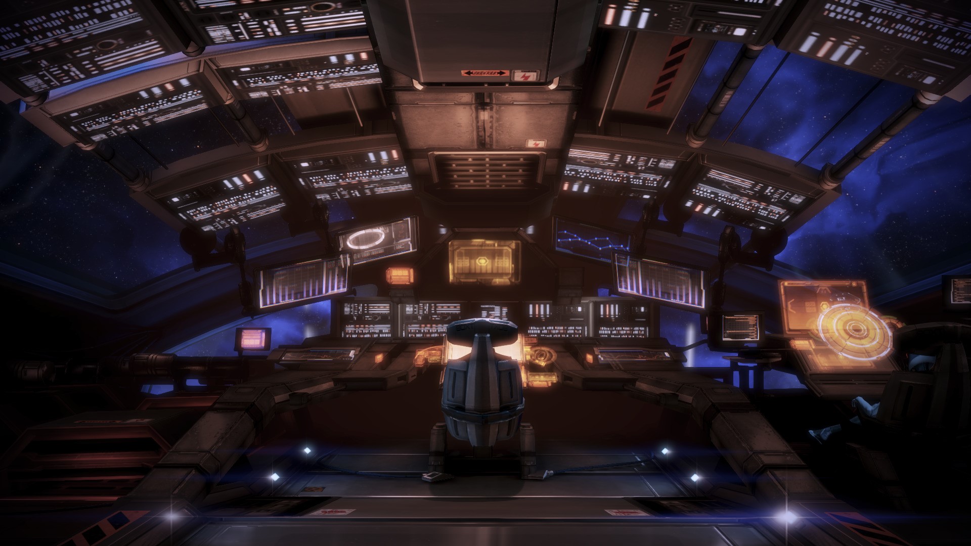 Mass Effect 3 Normandy SR-2 cockpit HD Wallpaper