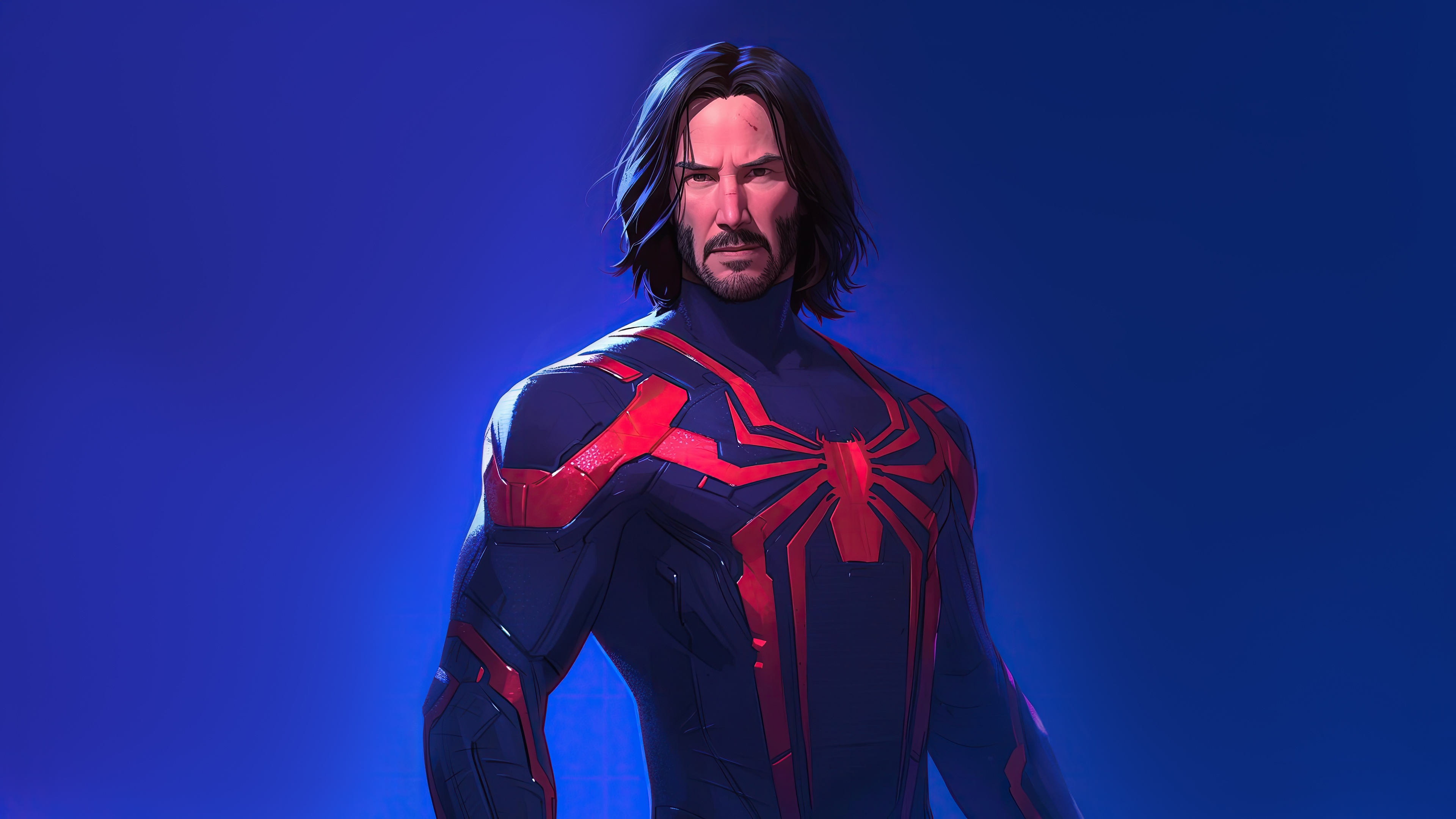 Spider-Man 2099 Keanu Reeves HD Wallpaper