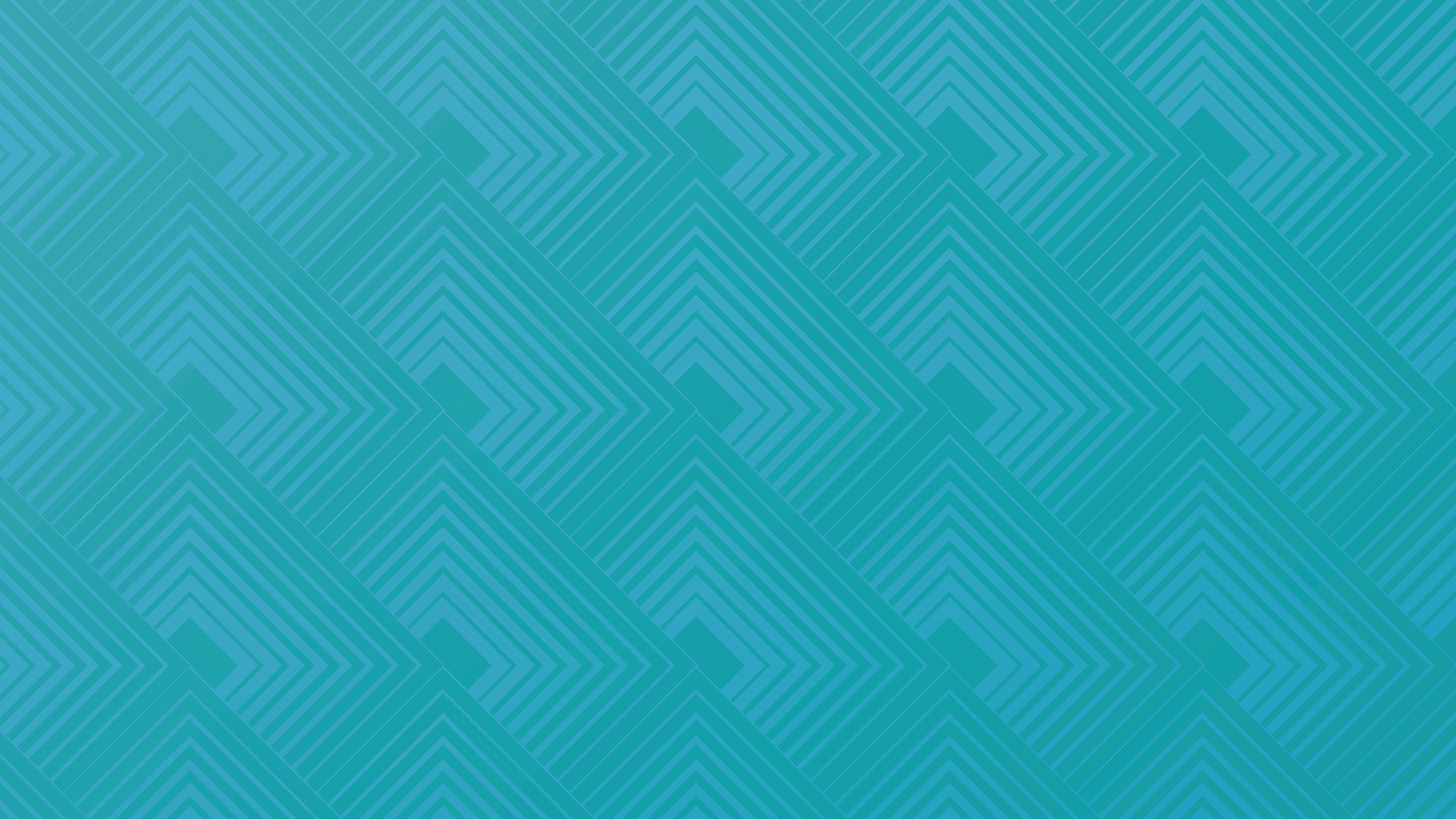Geometric abstract pattern with teal and blue lines HD Wallpaper