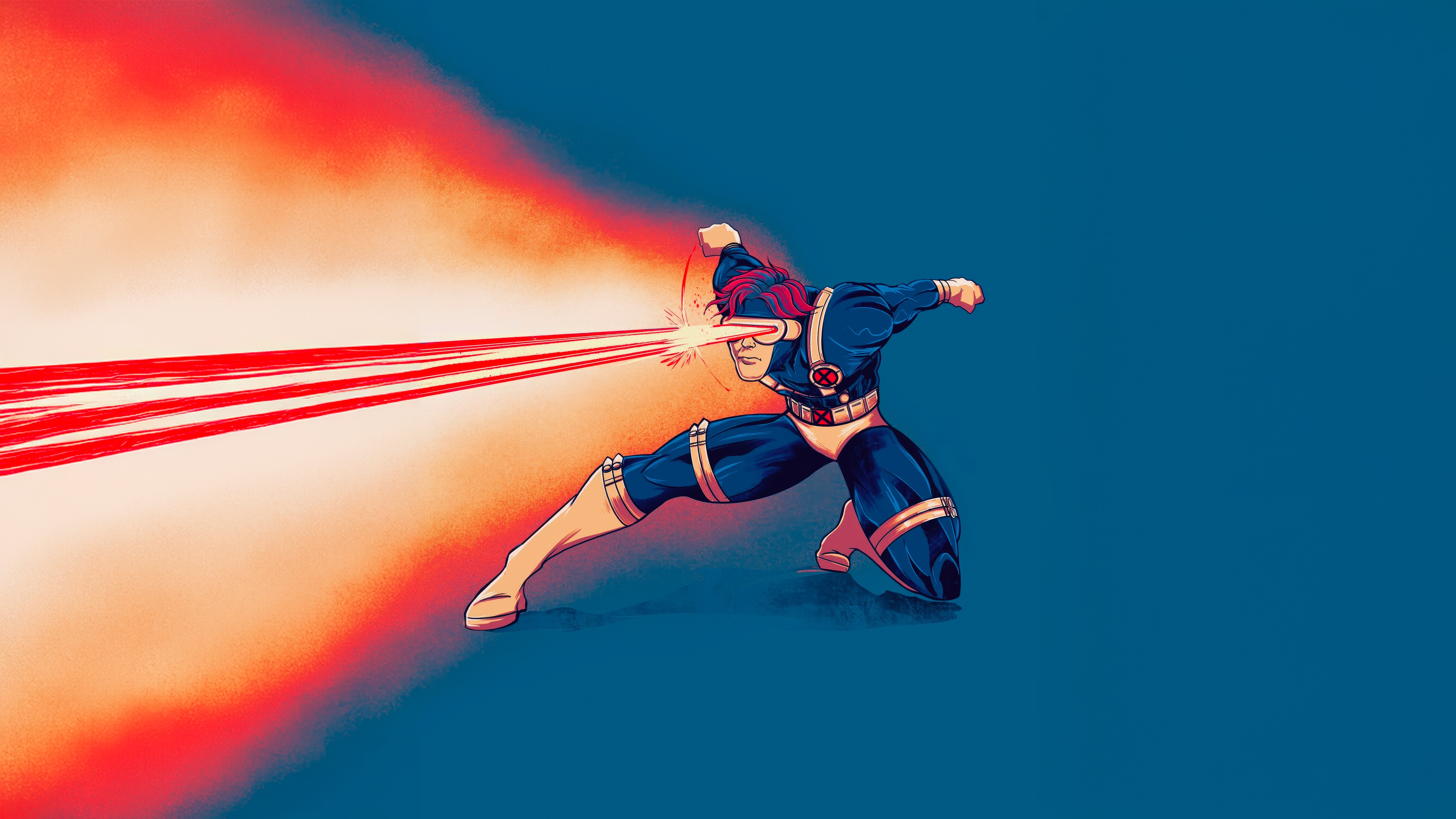 Cyclops Firing Optic Blast HD Wallpaper