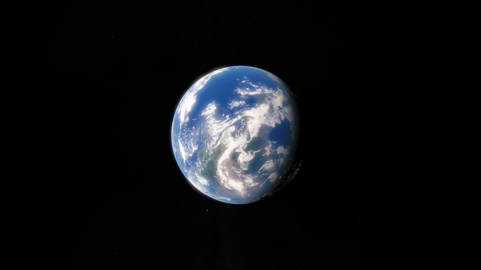 Planet Earth from Space HD Wallpaper