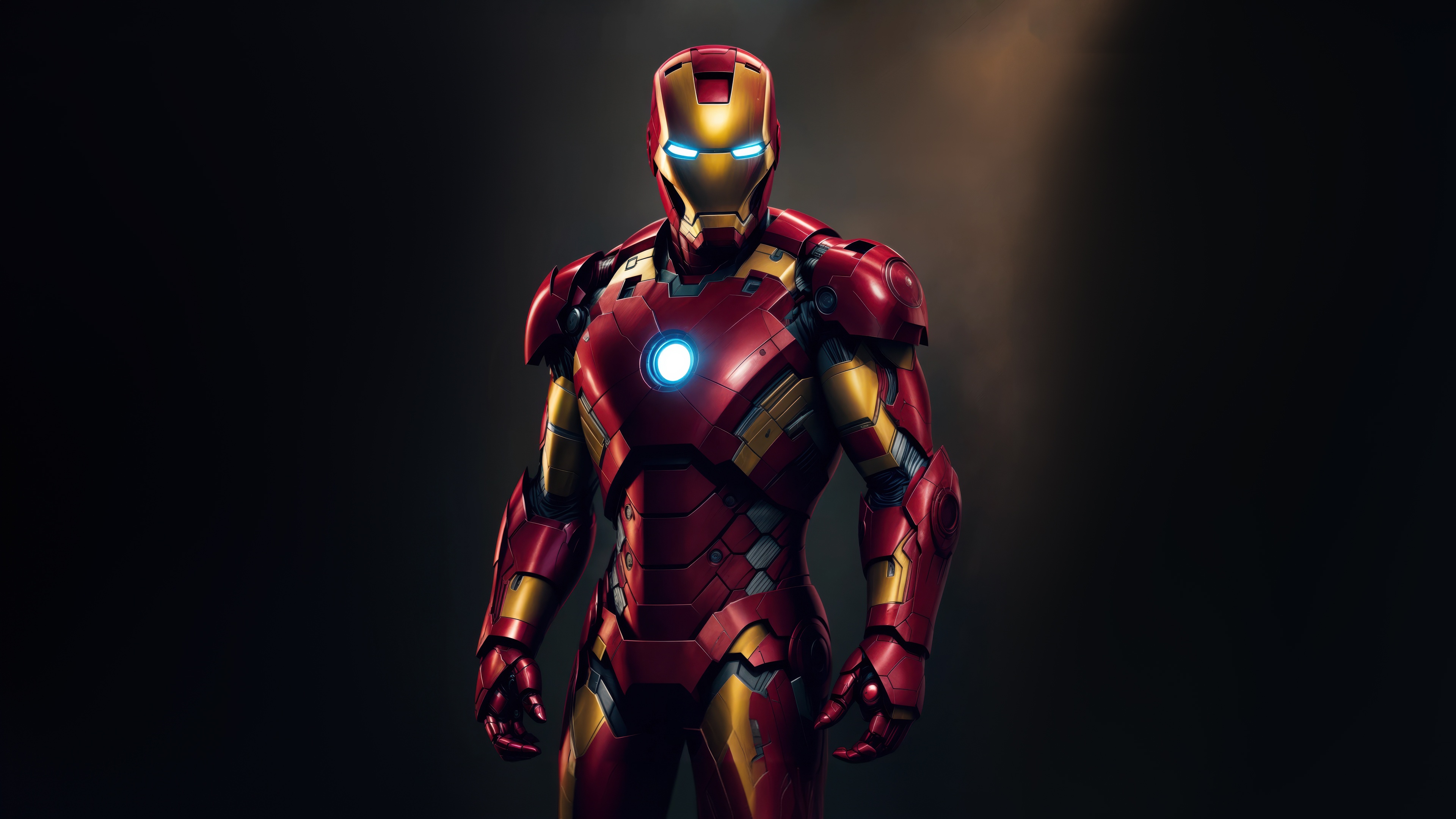 Iron Man in his suit HD Wallpaper