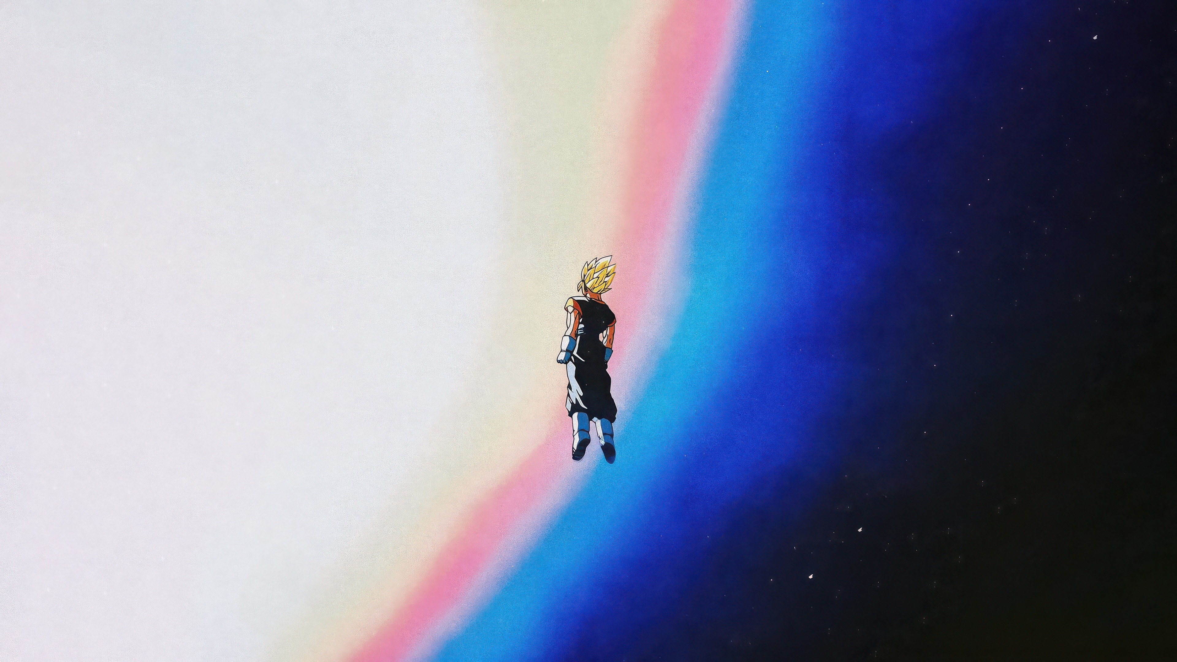 Vegeta in the Cosmos HD Wallpaper