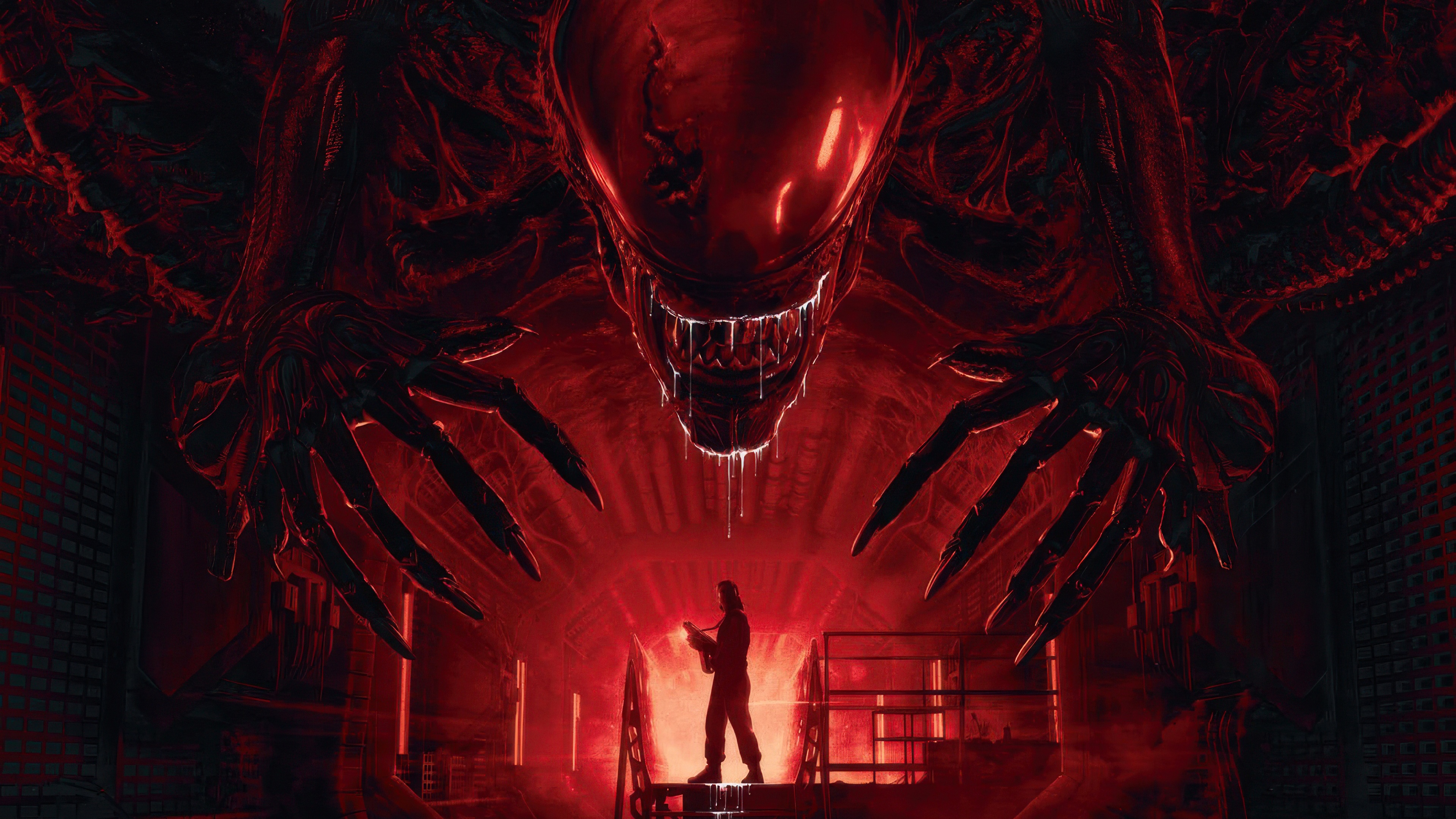 Alien Romulus Cinemark Xd Poster HD Wallpaper