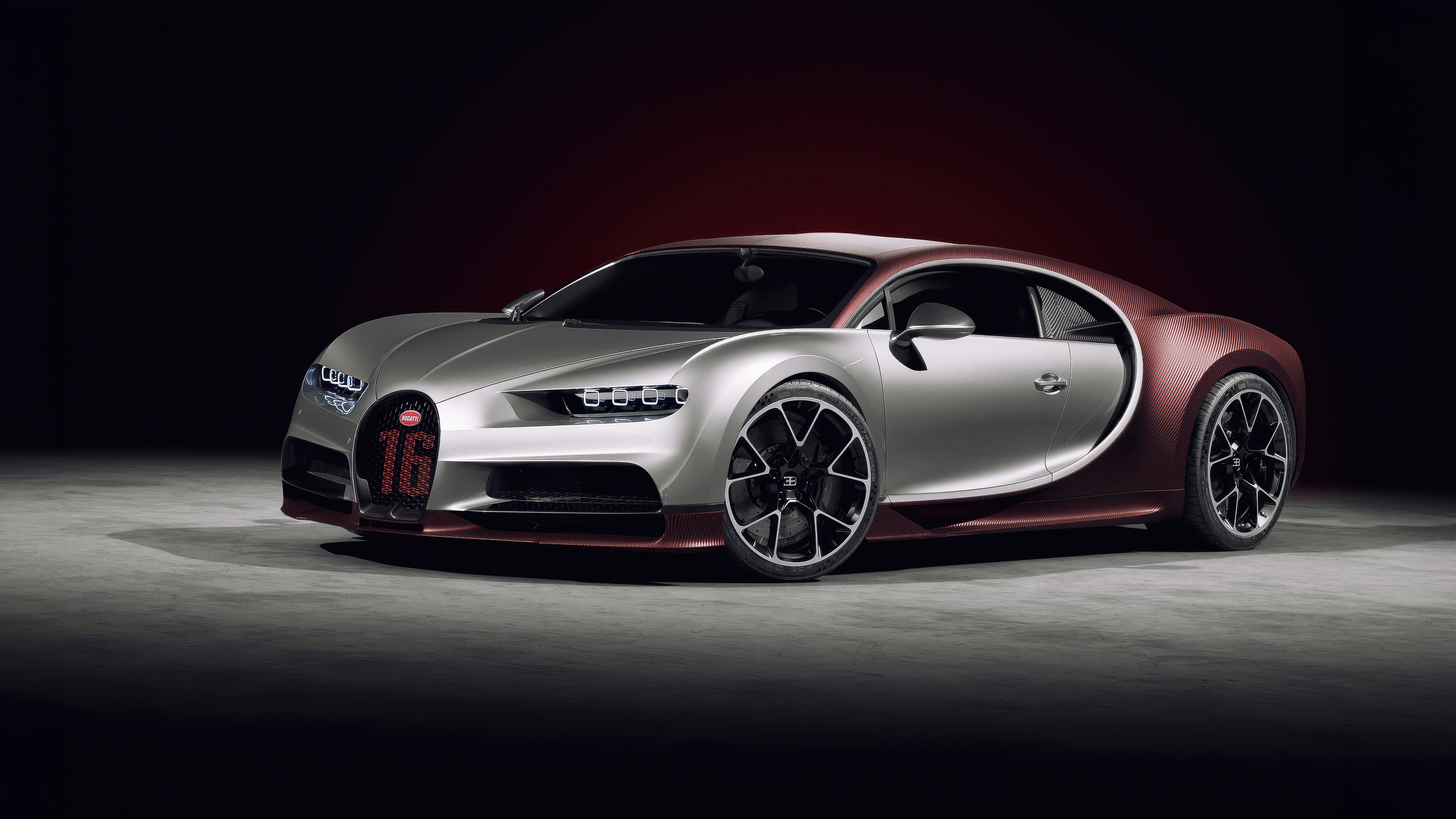 Bugatti Chiron Matte Carbon HD Wallpaper