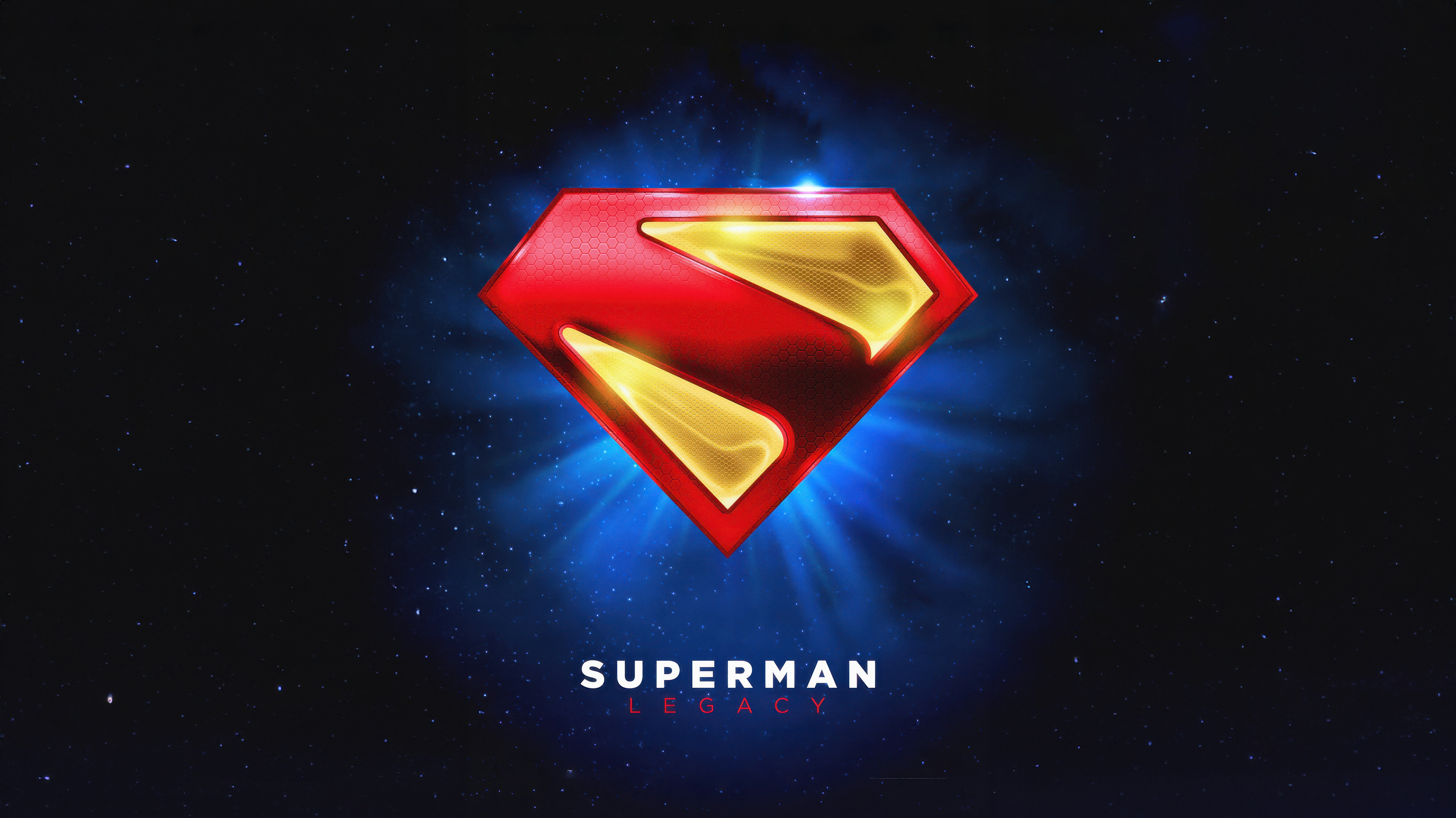 Superman Legacy Logo HD Wallpaper
