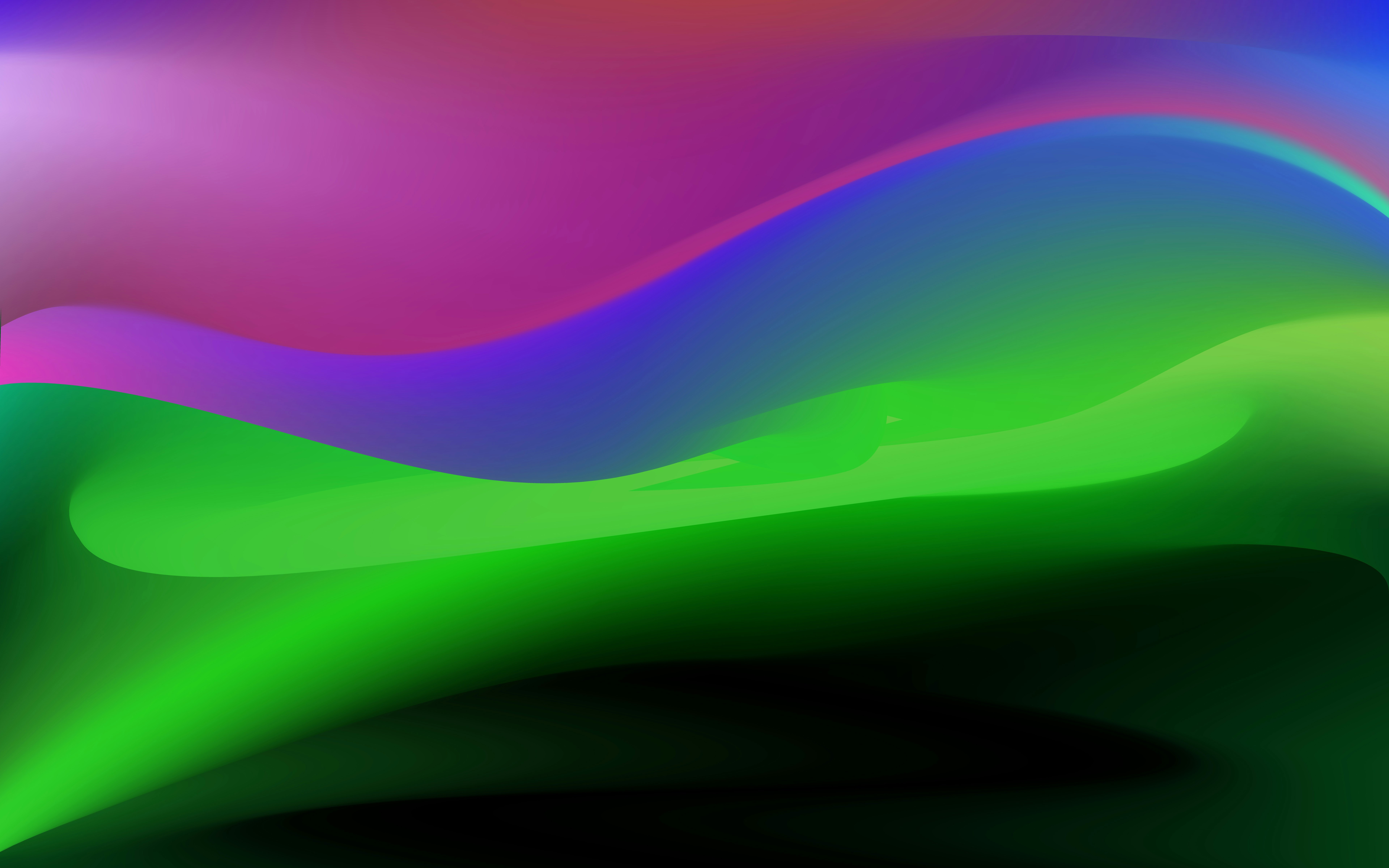 Abstract colorful wavy lines gradient background HD Wallpaper
