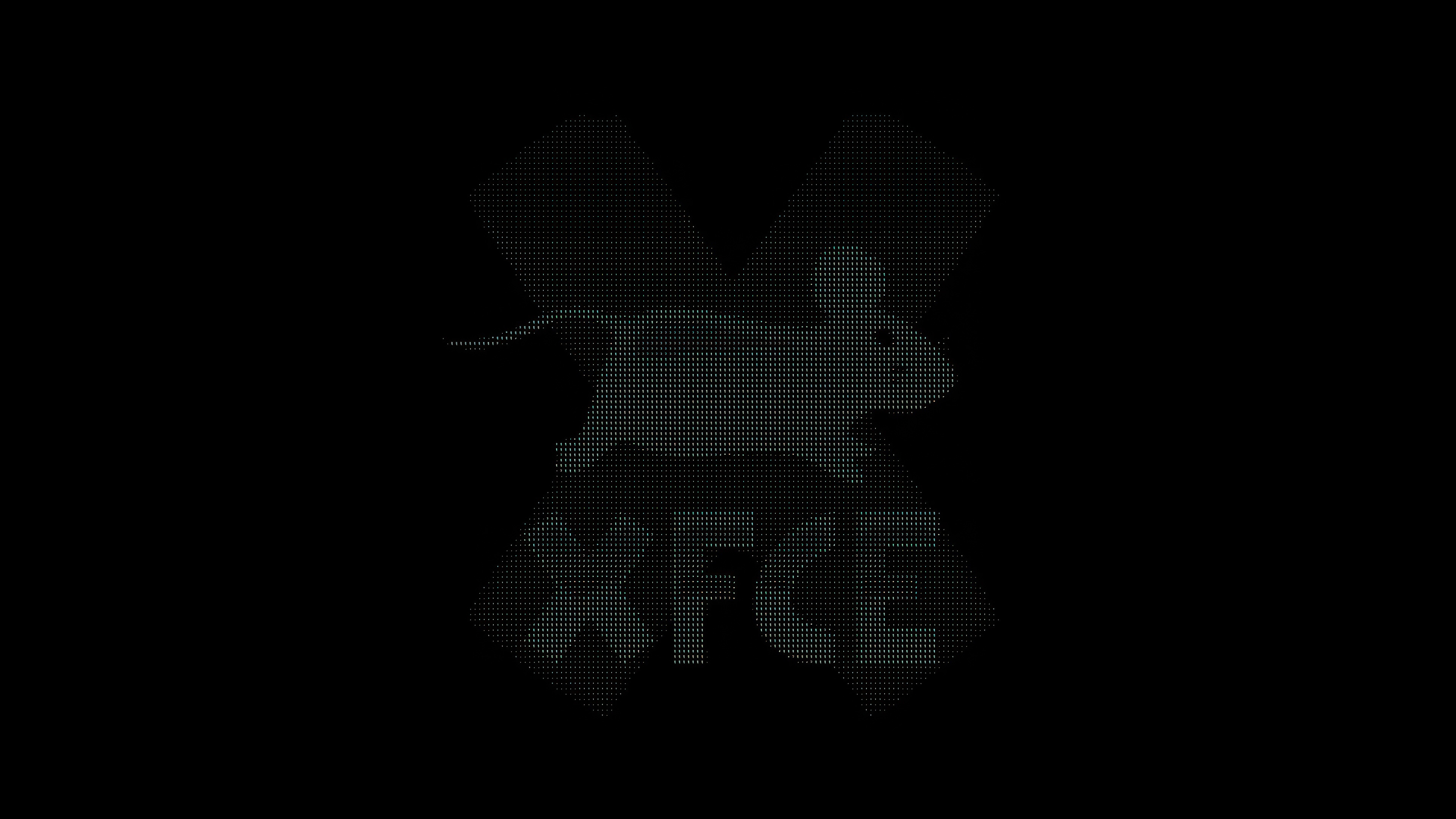 Xfce logo with a running mouse HD Wallpaper