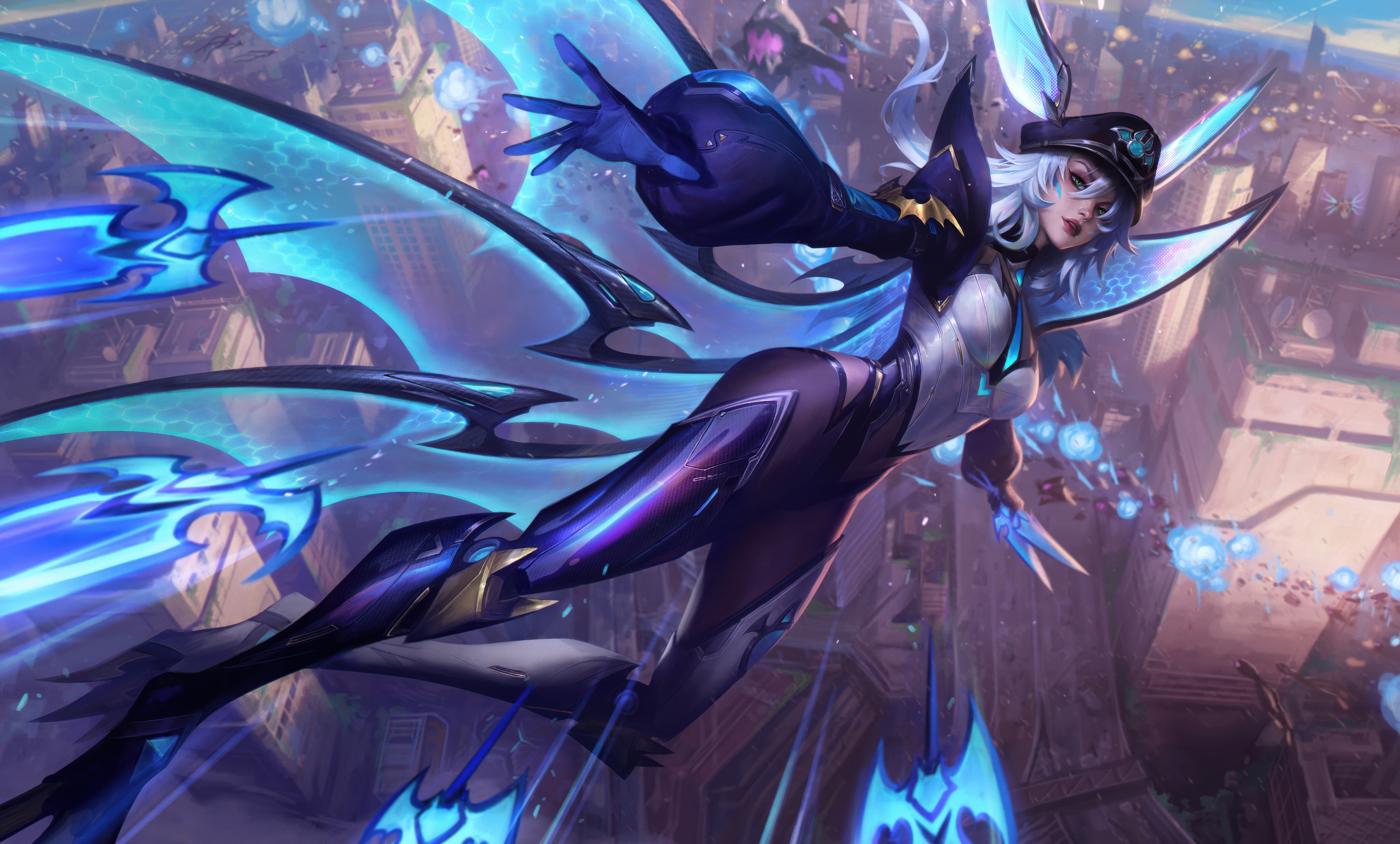 Battle Bat Xayah from League of Legends HD Wallpaper