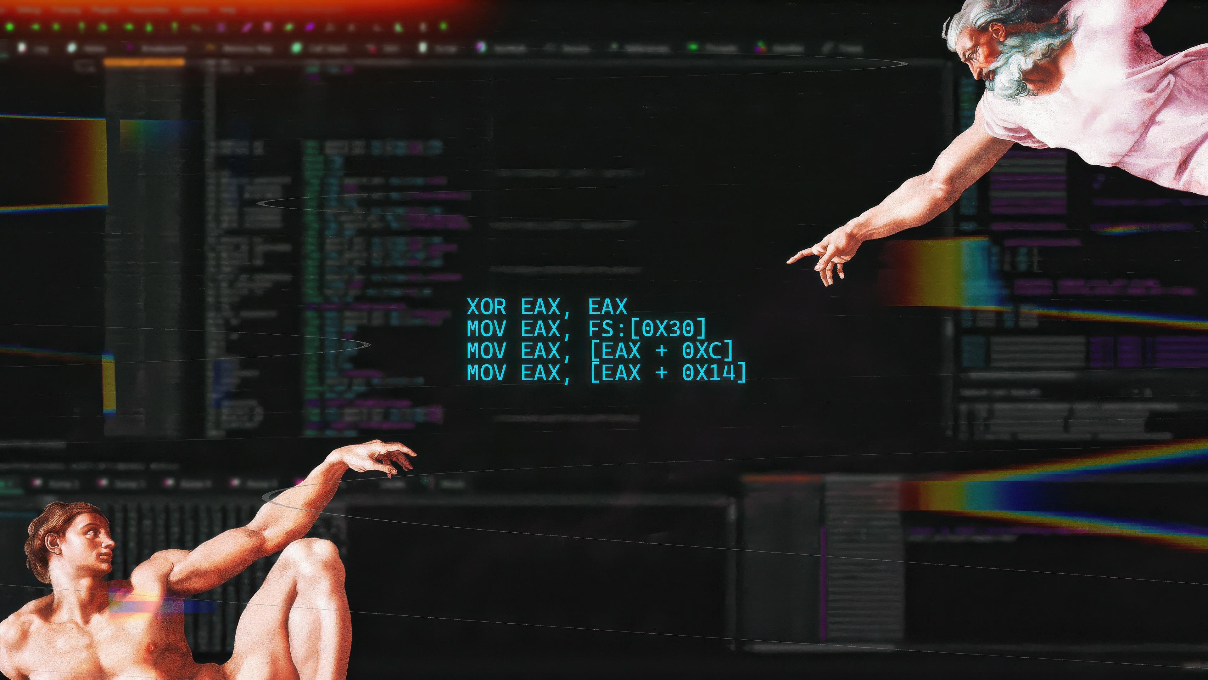 The Divine Code Connection HD Wallpaper