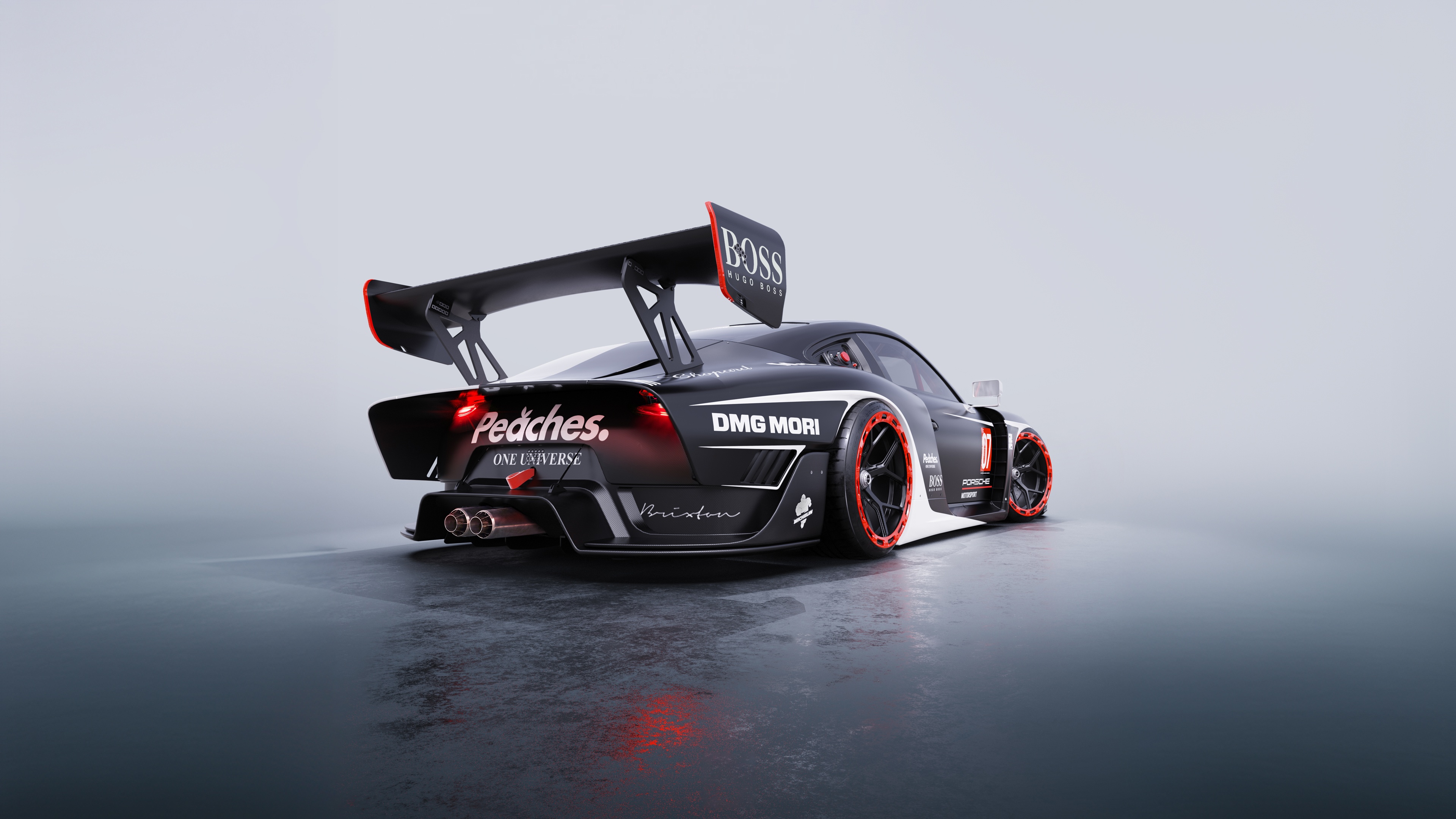Porsche 935 Peaches Livery HD Wallpaper