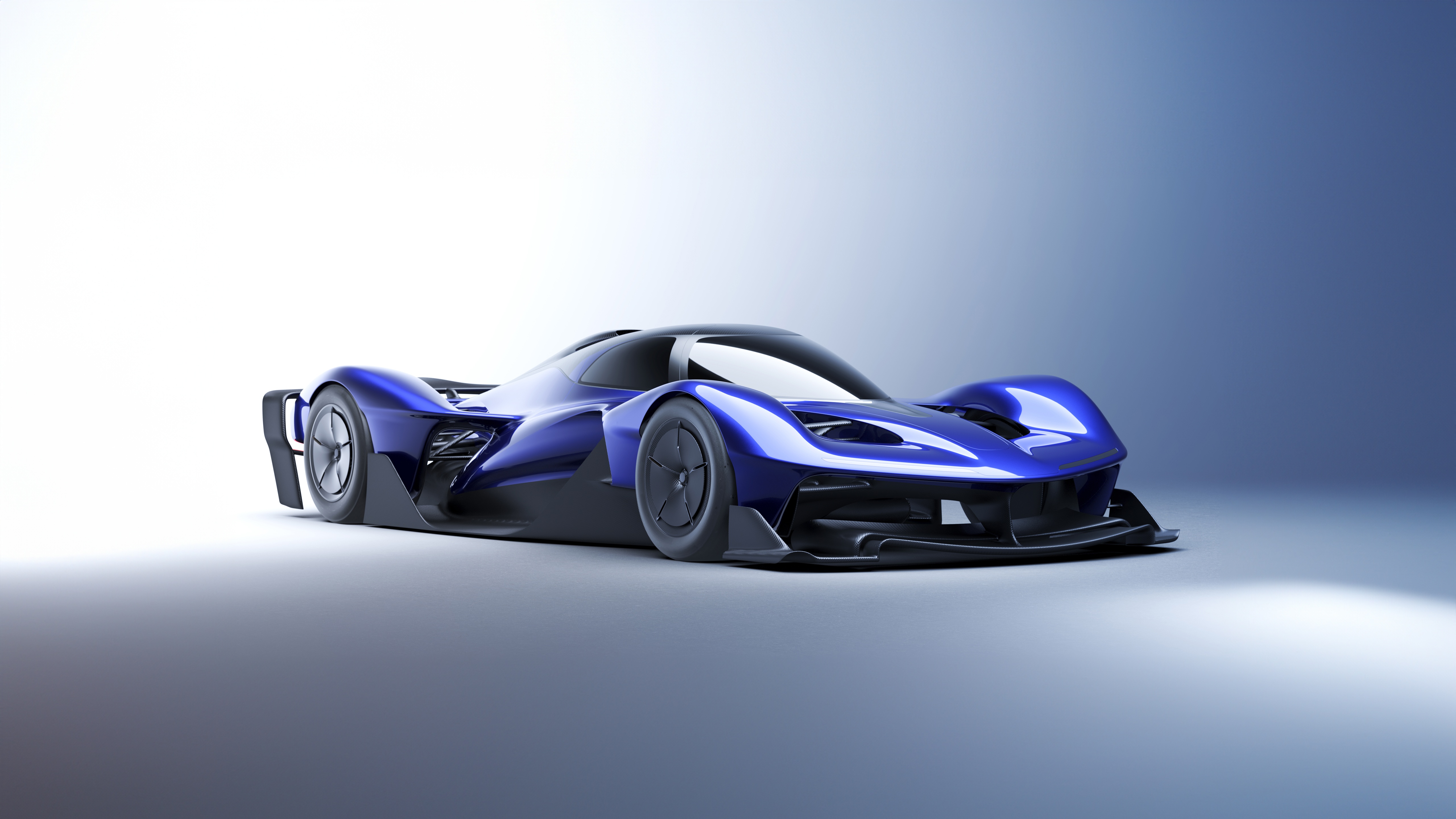 Blue Red Bull RB17 2024 Concept Car HD Wallpaper