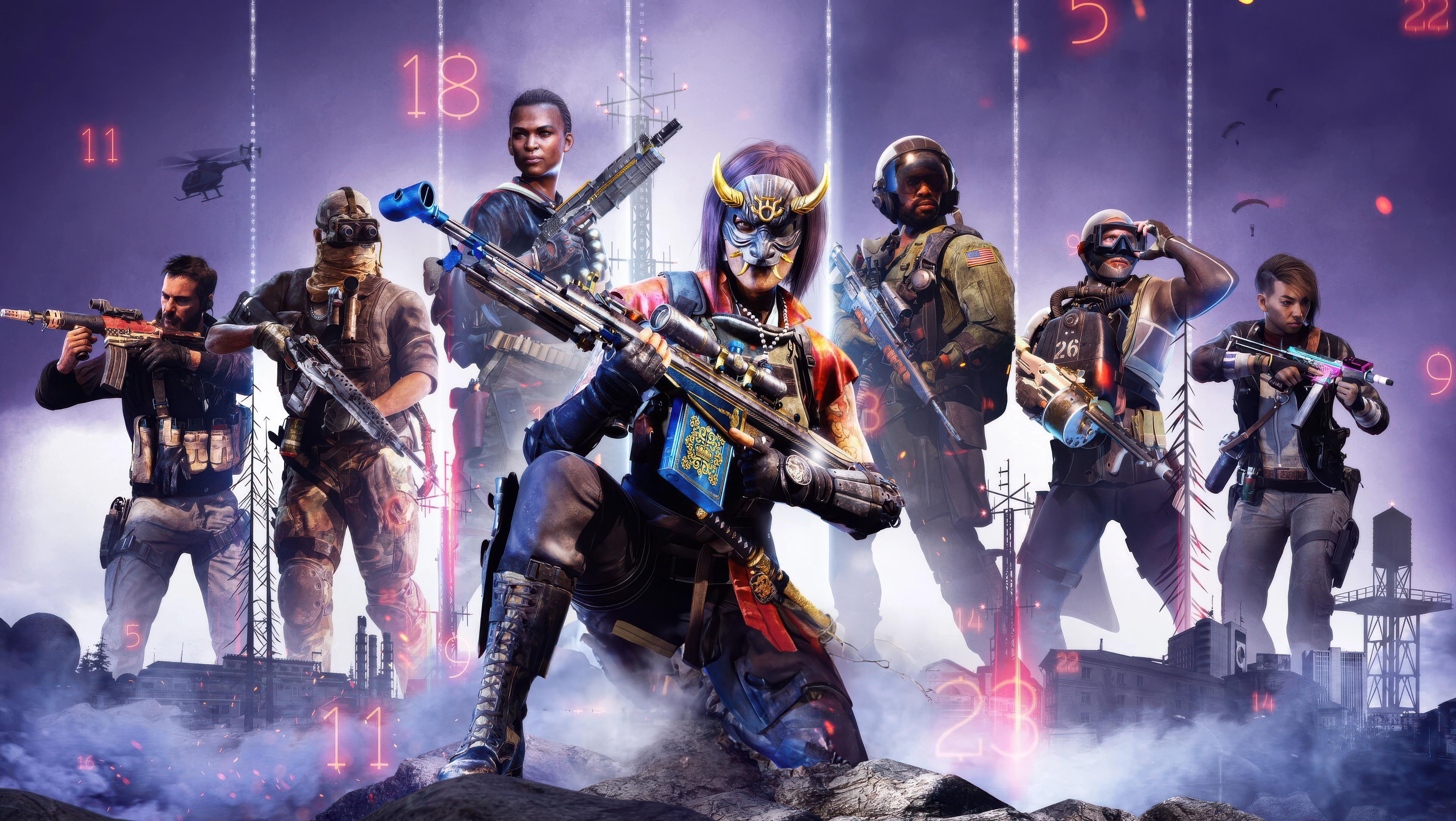 Call of Duty Black Ops Cold War Characters HD Wallpaper