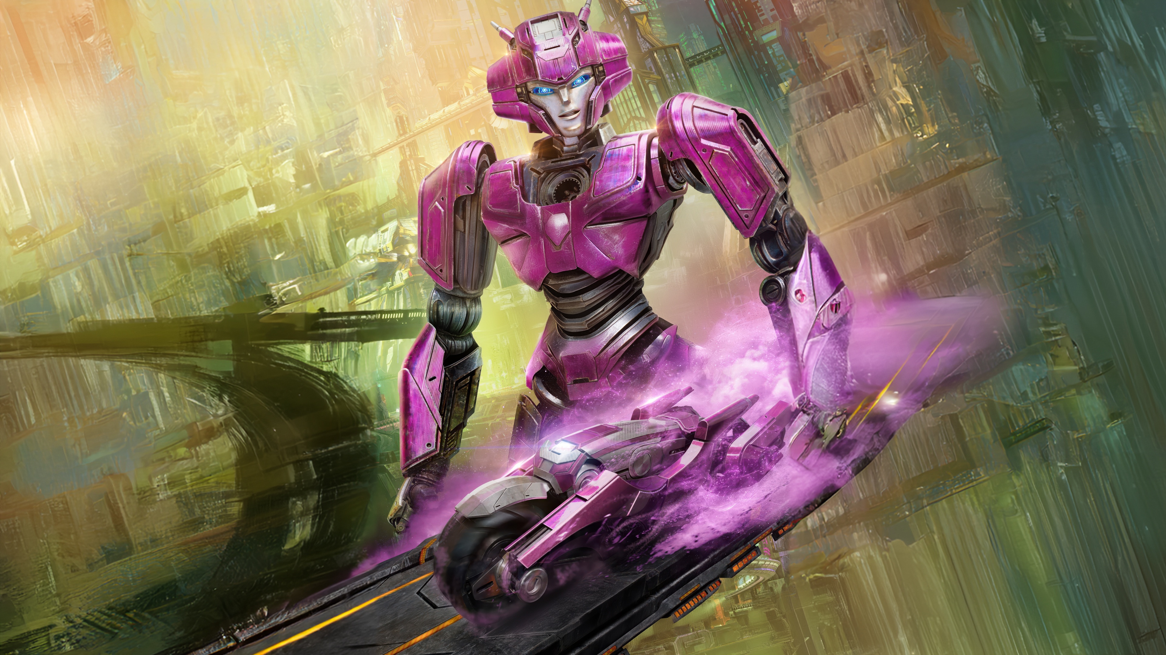 Elita 1 from Transformers One 2024 HD Wallpaper