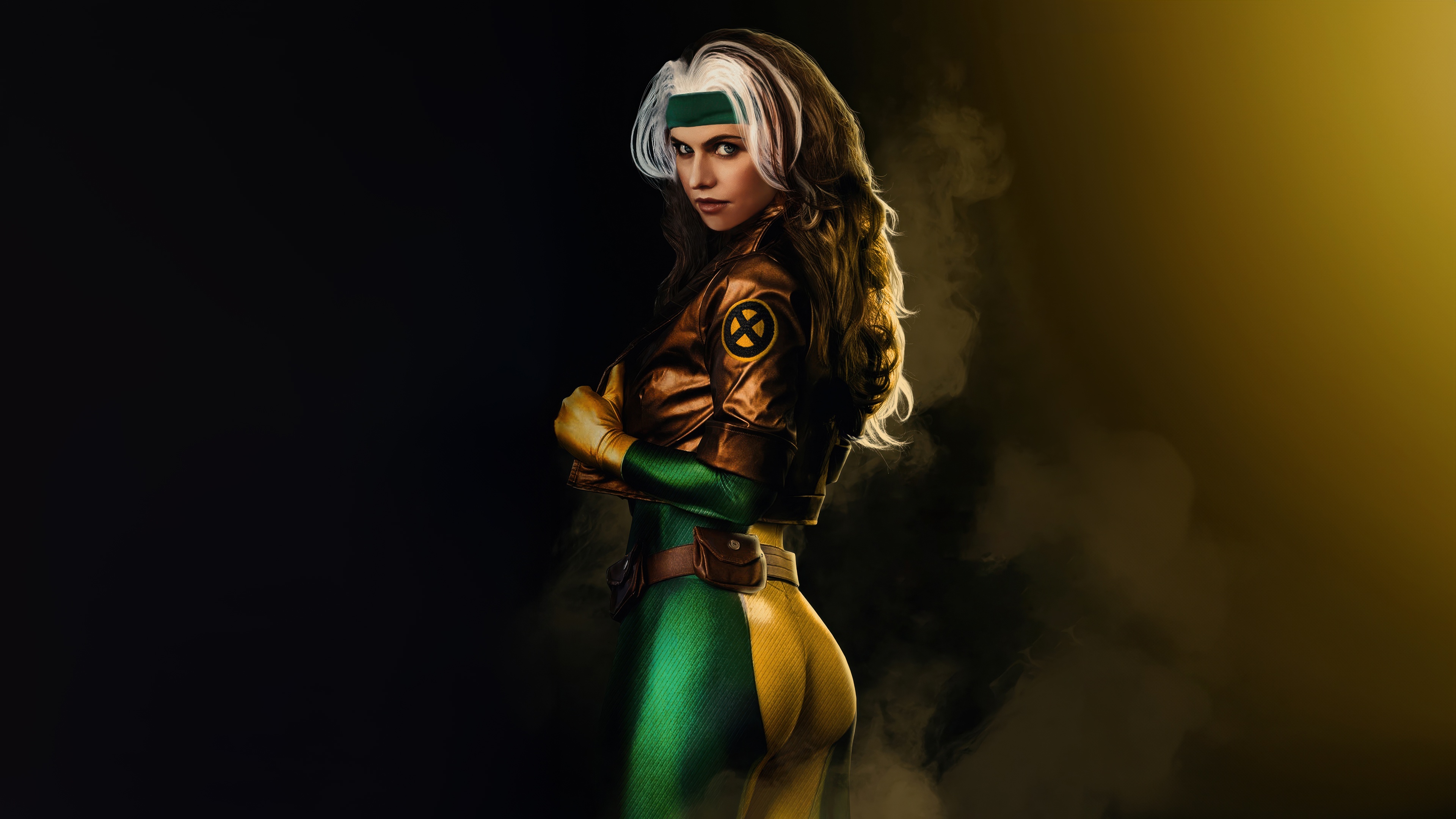 Alexandra Daddario as Rogue from X-Men HD Wallpaper