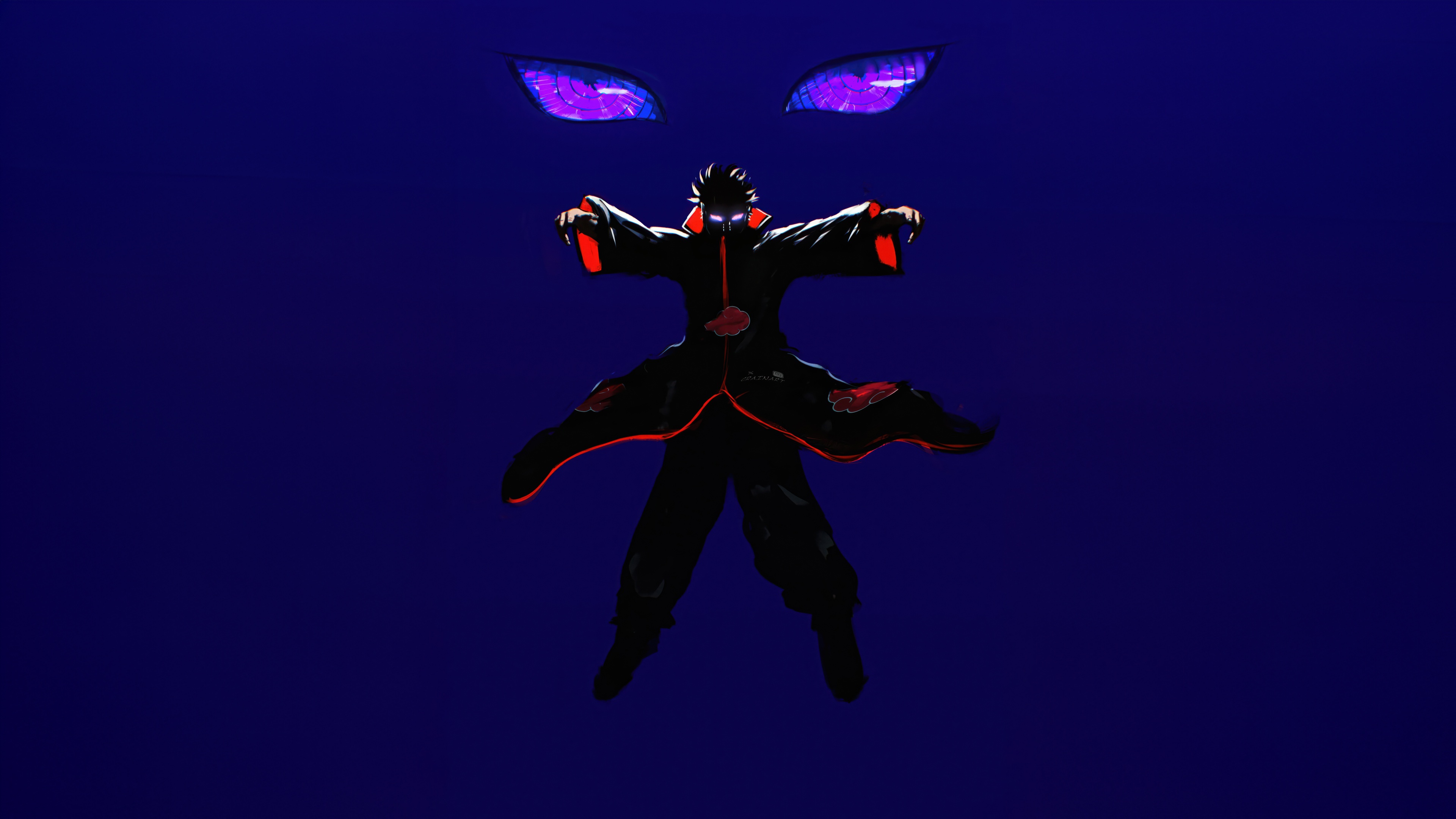 Pain from Naruto with purple eyes HD Wallpaper