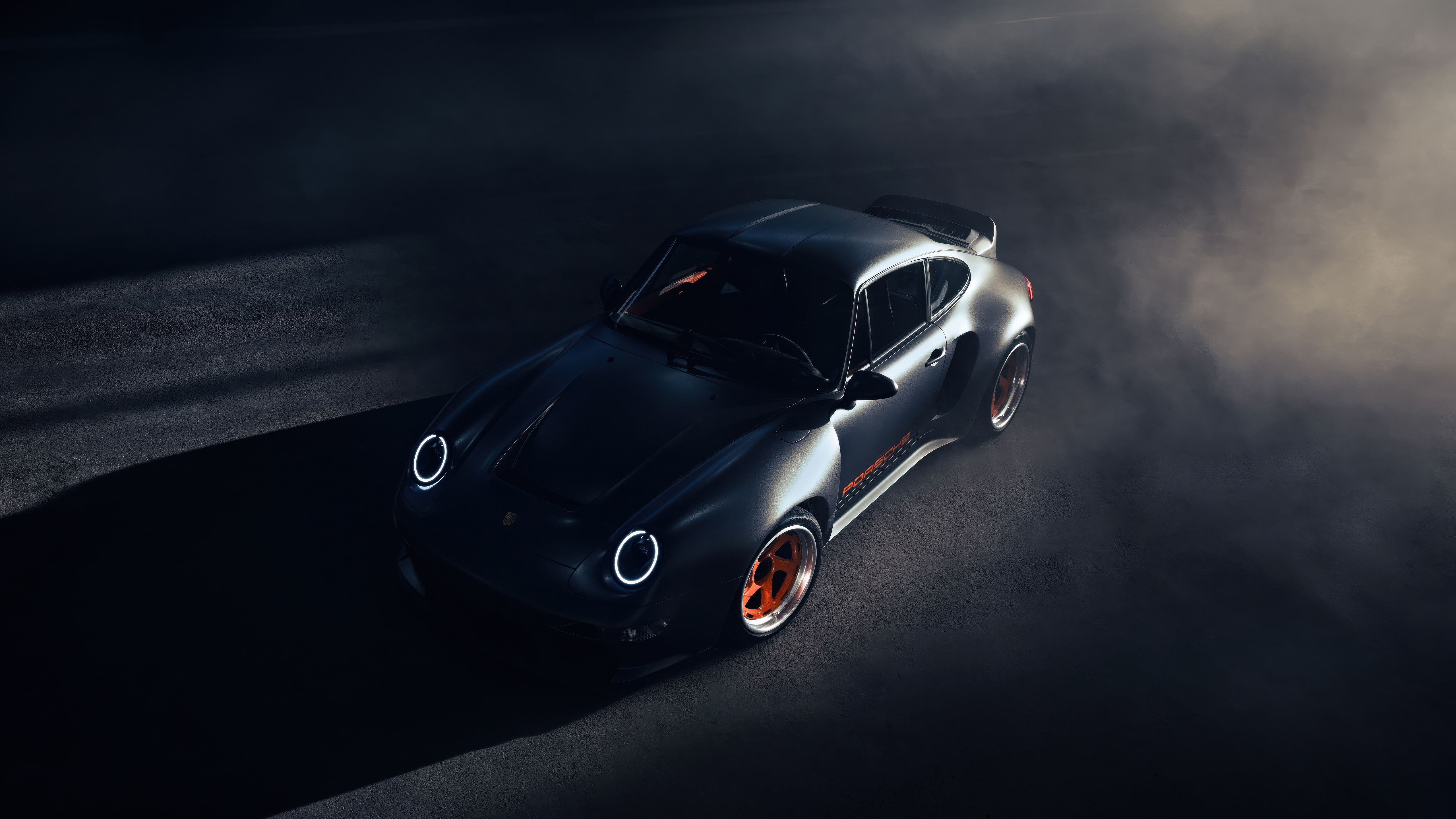 Porsche Guntherwerks Turbo in Smoke HD Wallpaper